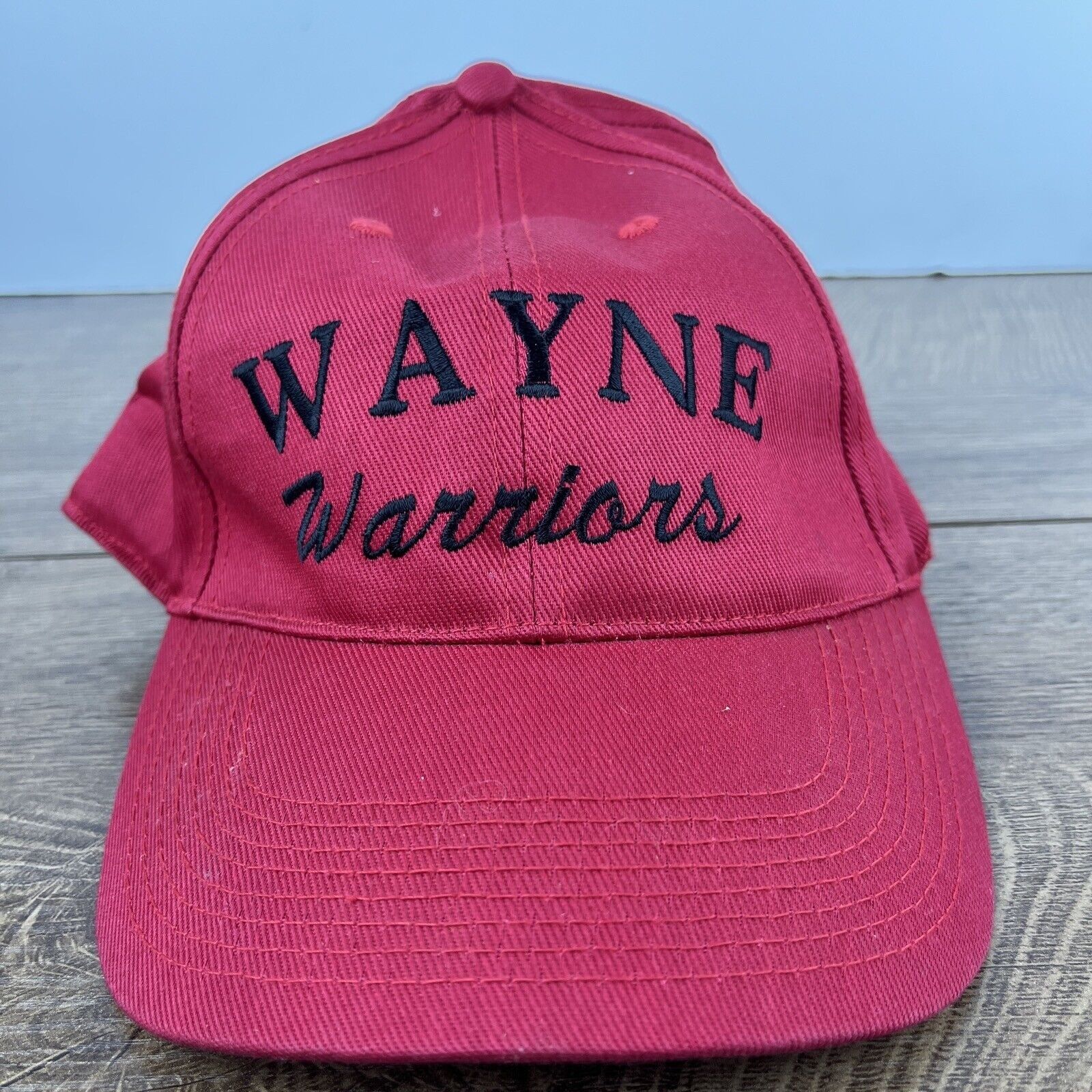 Other Wayne Warriors Hat Wayne Warrior Red Adjustable Hat Adult Si Size ONE SIZE - 1 Thumbnail