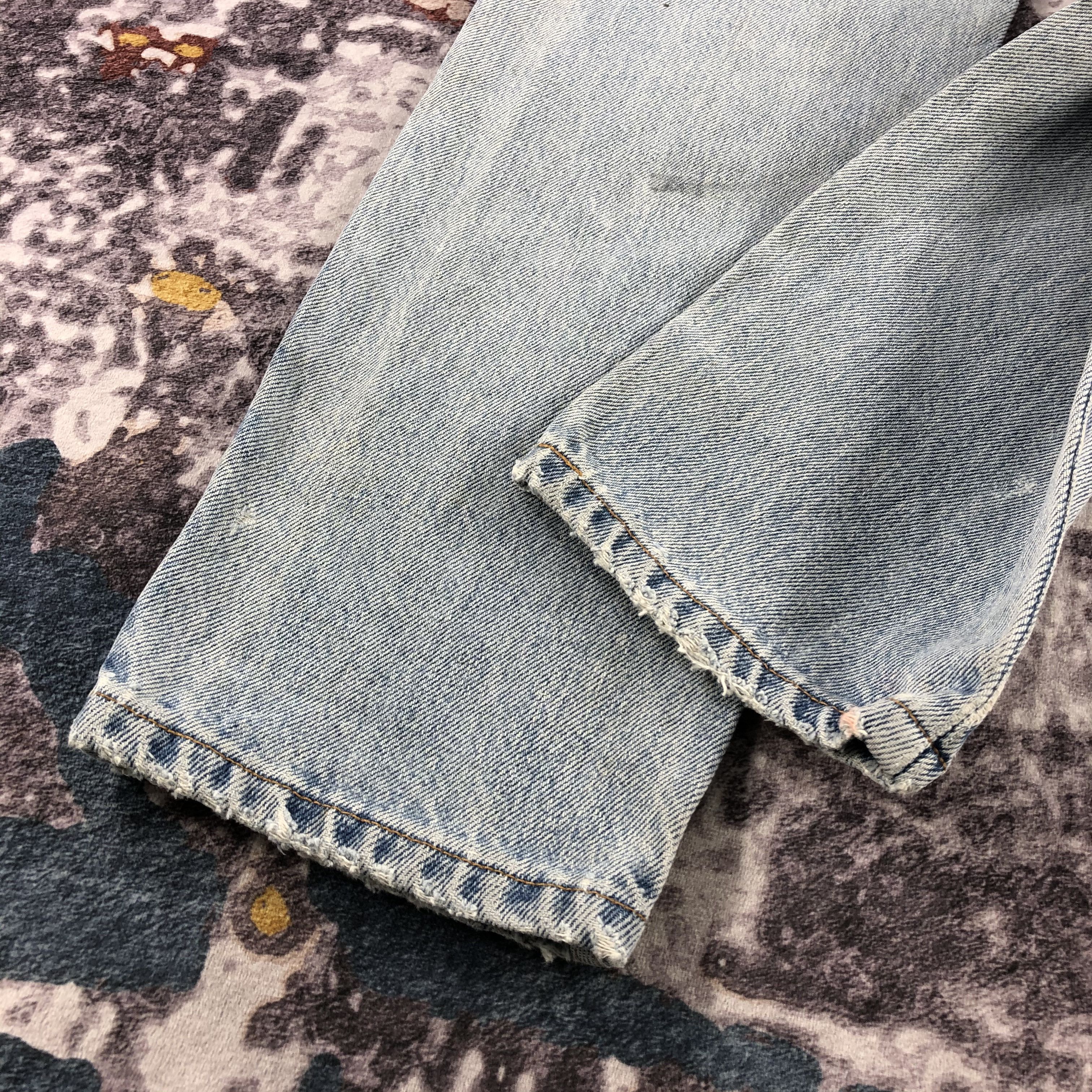 Levi's × Vintage Vintage 90s Blue Wash Levis 550 Jeans-JM2458 Size US 27 - 7 Thumbnail