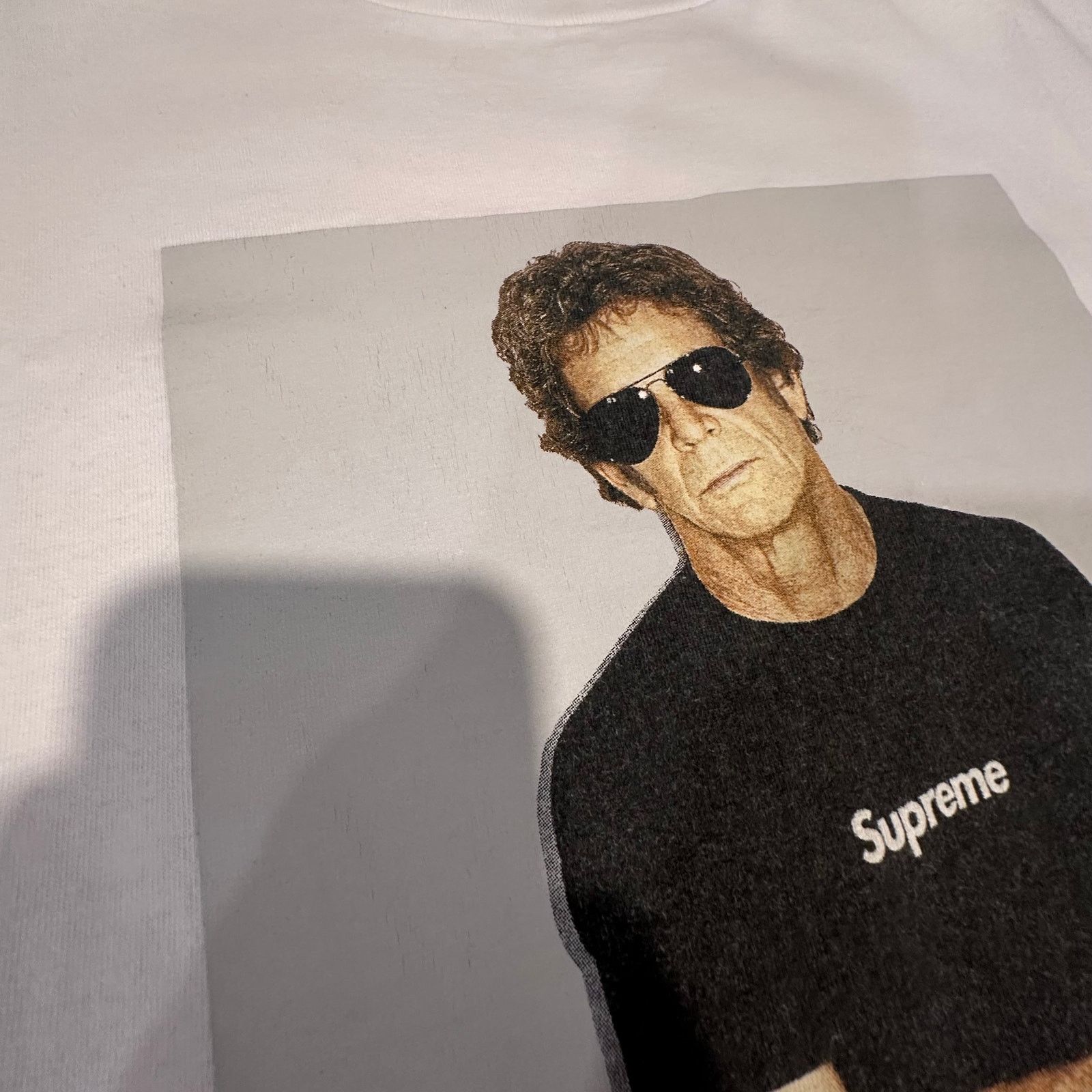 Supreme Supreme Lou Reed Tee White XL (2009SS) - Gently Used Size US XL / EU 56 / 4 - 5 Thumbnail