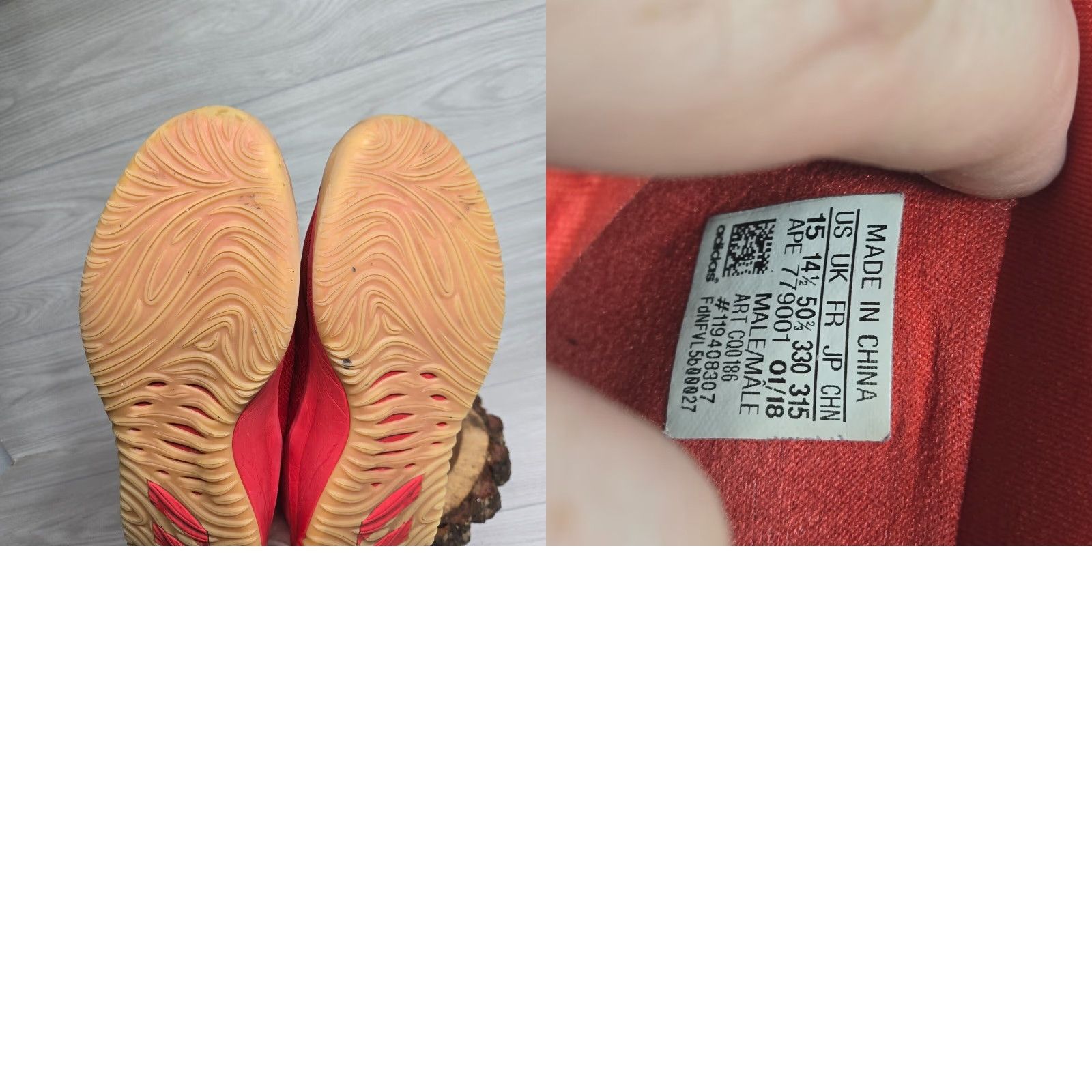 Adidas Adidas Dame 4 Low Top Basketball Sneakers Mens Size 15 Red CQ0186 Size US M / EU 48-50 / 2 - 8 Thumbnail