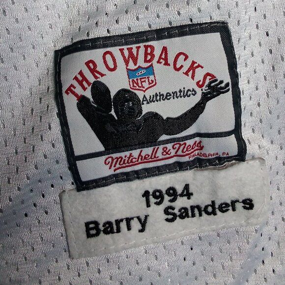 Mitchell & Ness Mitchell & Ness Detroit Lions Barry Sanders Jersey Size US XXL / EU 58 / 5 - 3 Thumbnail