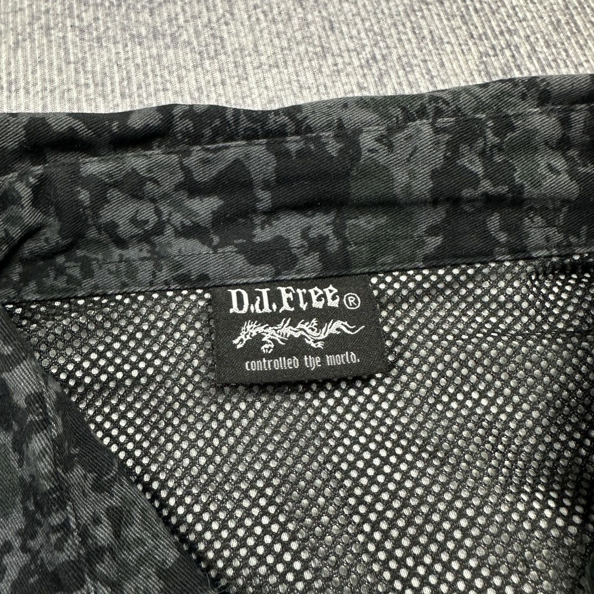 Japanese Brand D.J.Free Dragon shirt Size US XXL / EU 58 / 5 - 2 Thumbnail