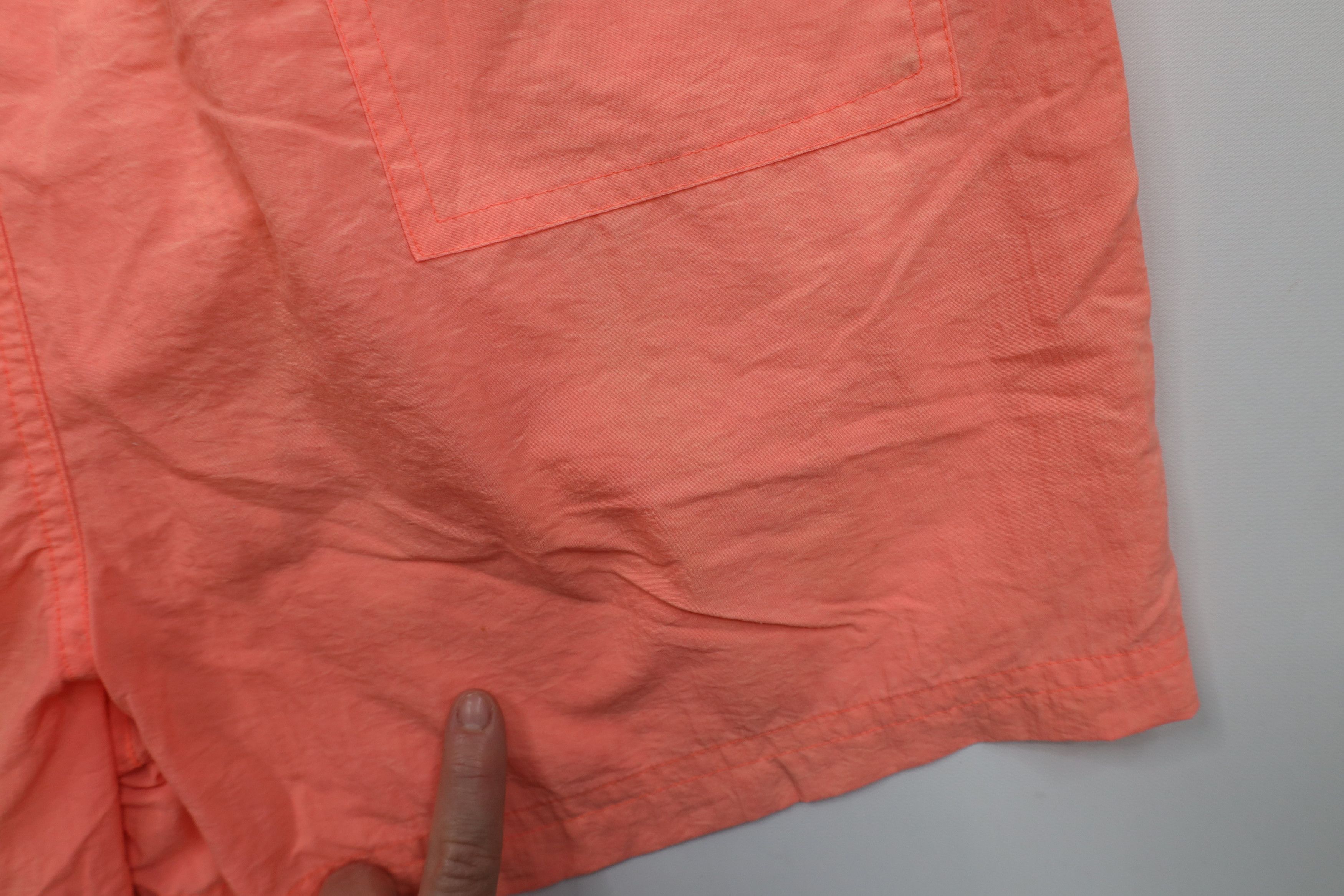 Vintage Vintage 90s Streetwear Above Knee Shorts Swim Trunks Coral Size US 36 / EU 52 - 14 Thumbnail