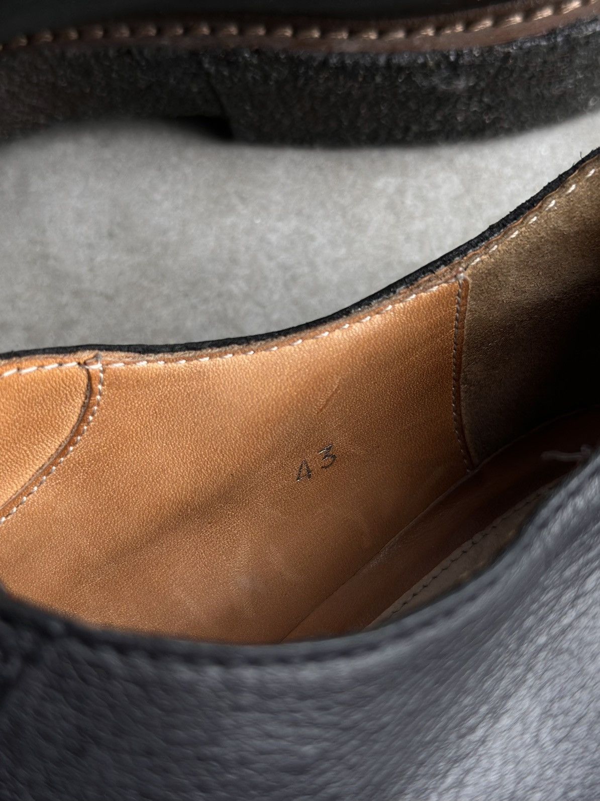 Maison Margiela AW14 CREPE SOLE DERBY SHOES Size US 10 / EU 43 - 10 Thumbnail