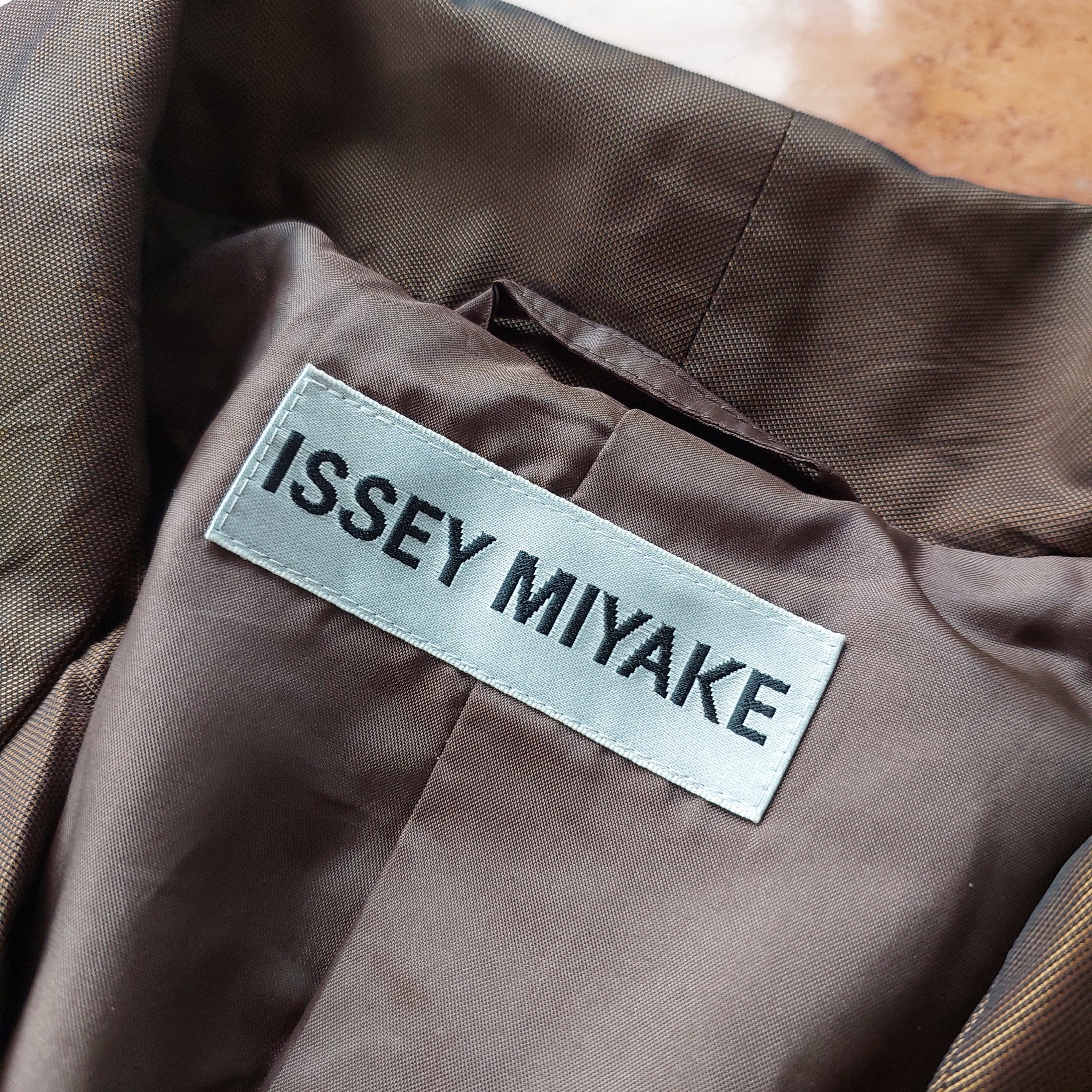 Issey Miyake Issey miyake brown blazer Size S / US 4 / IT 40 - 7 Thumbnail