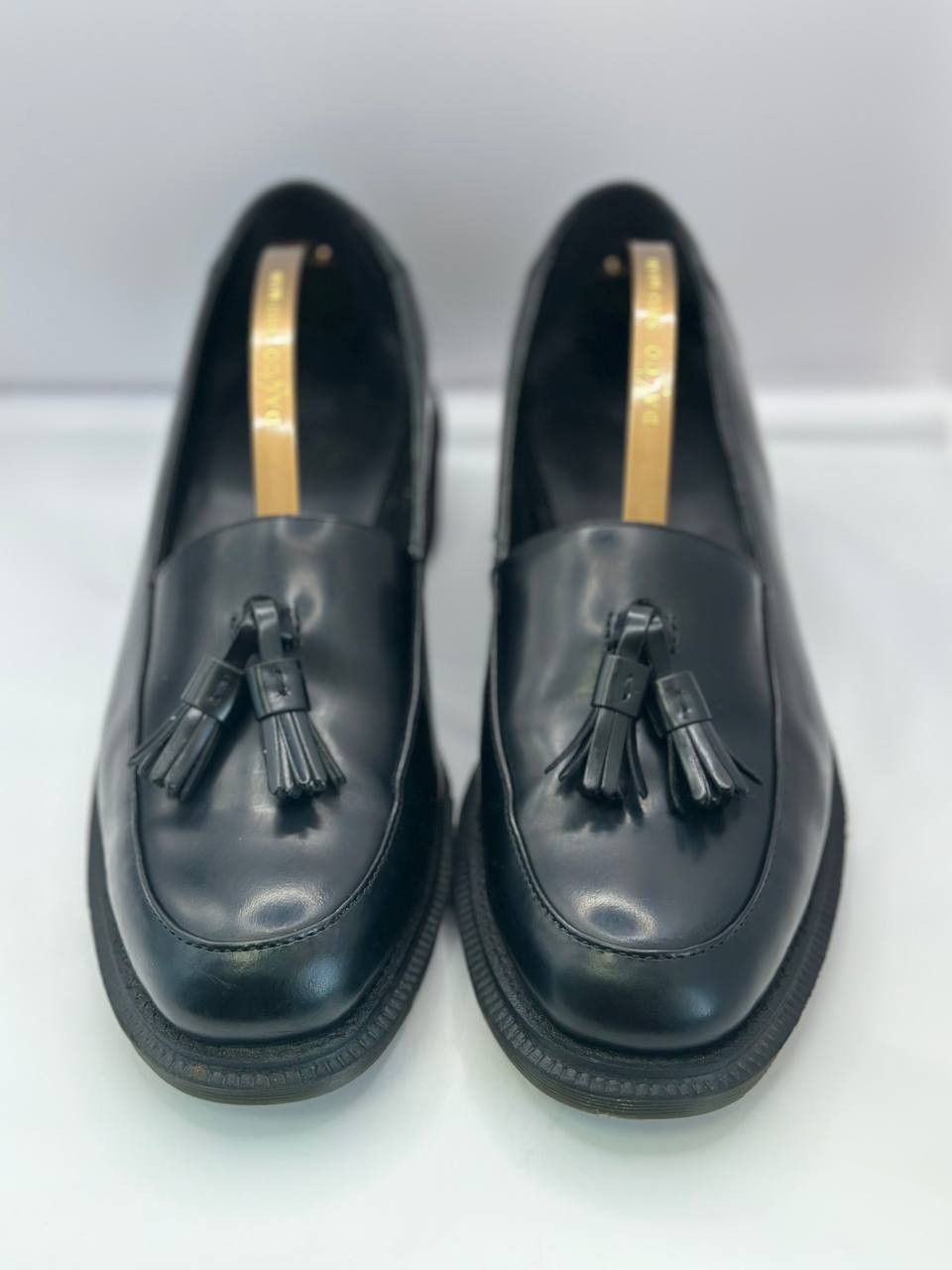 Dr. Martens Favilla Black Tassel Loafers