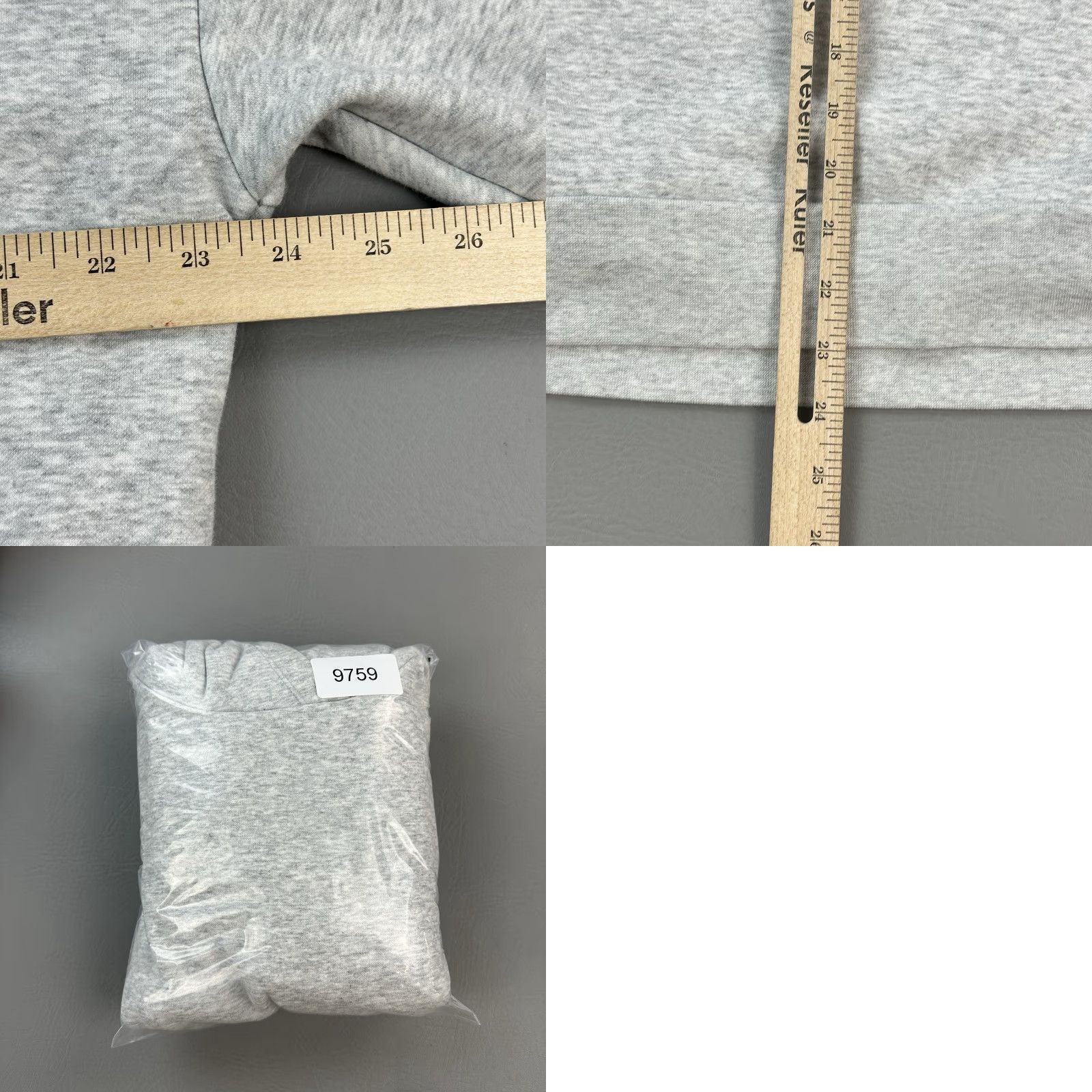Fabletics Fabletics Hoodie Women's M Gray Fleece Pullover Activewear Gym Casual Logo Pockets Hooded Pullover Size M / US 6-8 / IT 42-44 - 9 Thumbnail