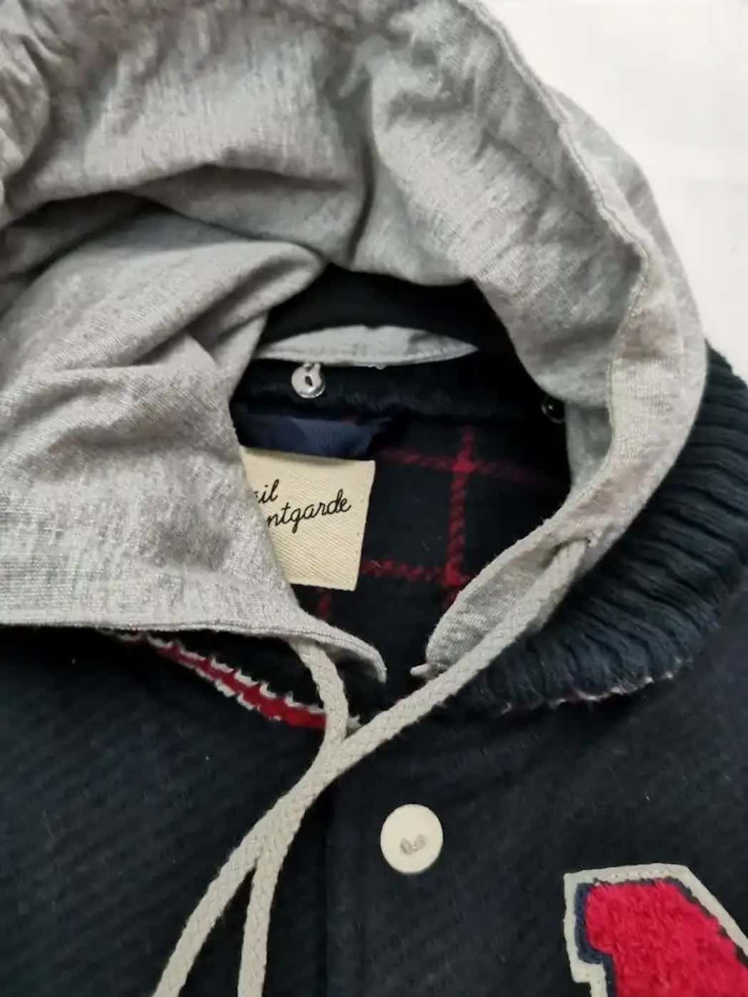 Vintage Vintage Avail Avant Garde Hoodie Varsity Jacket Size US S / EU 44-46 / 1 - 5 Thumbnail