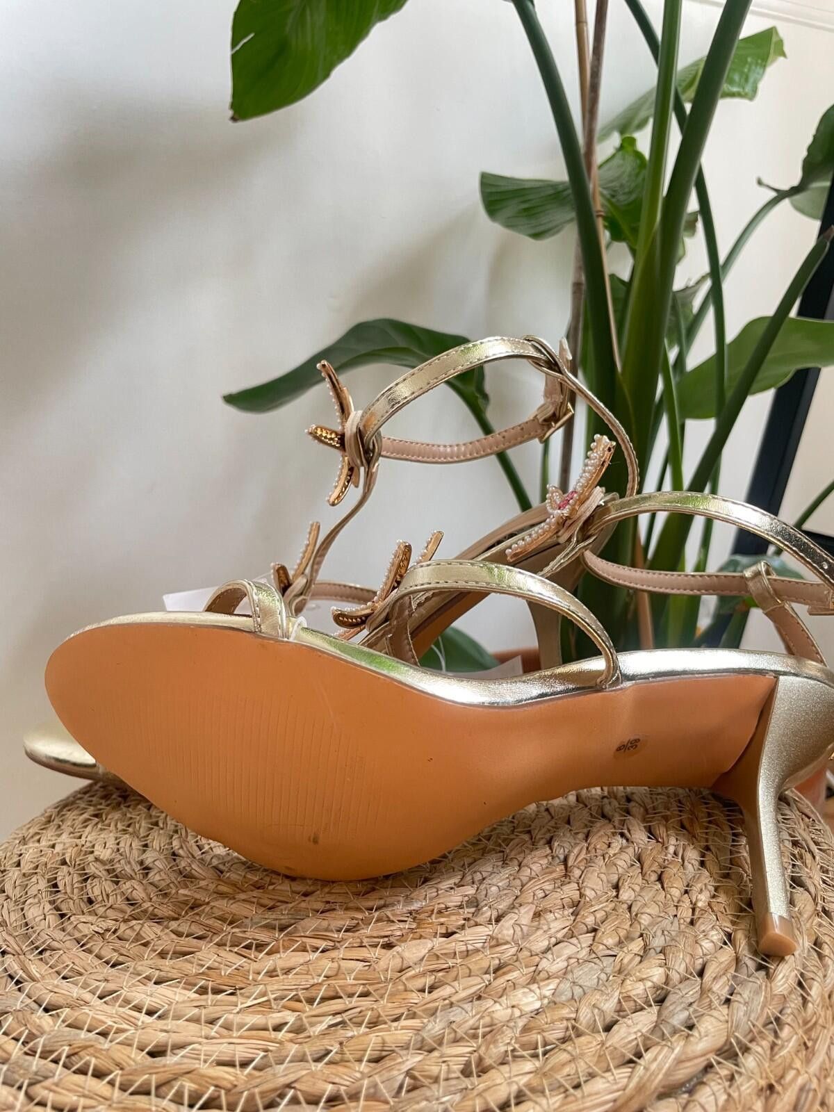Other Truffle Gold Starfish Pearl Rhinestone Heel UK 6 Brand New Size US 8 / IT 38 - 5 Thumbnail