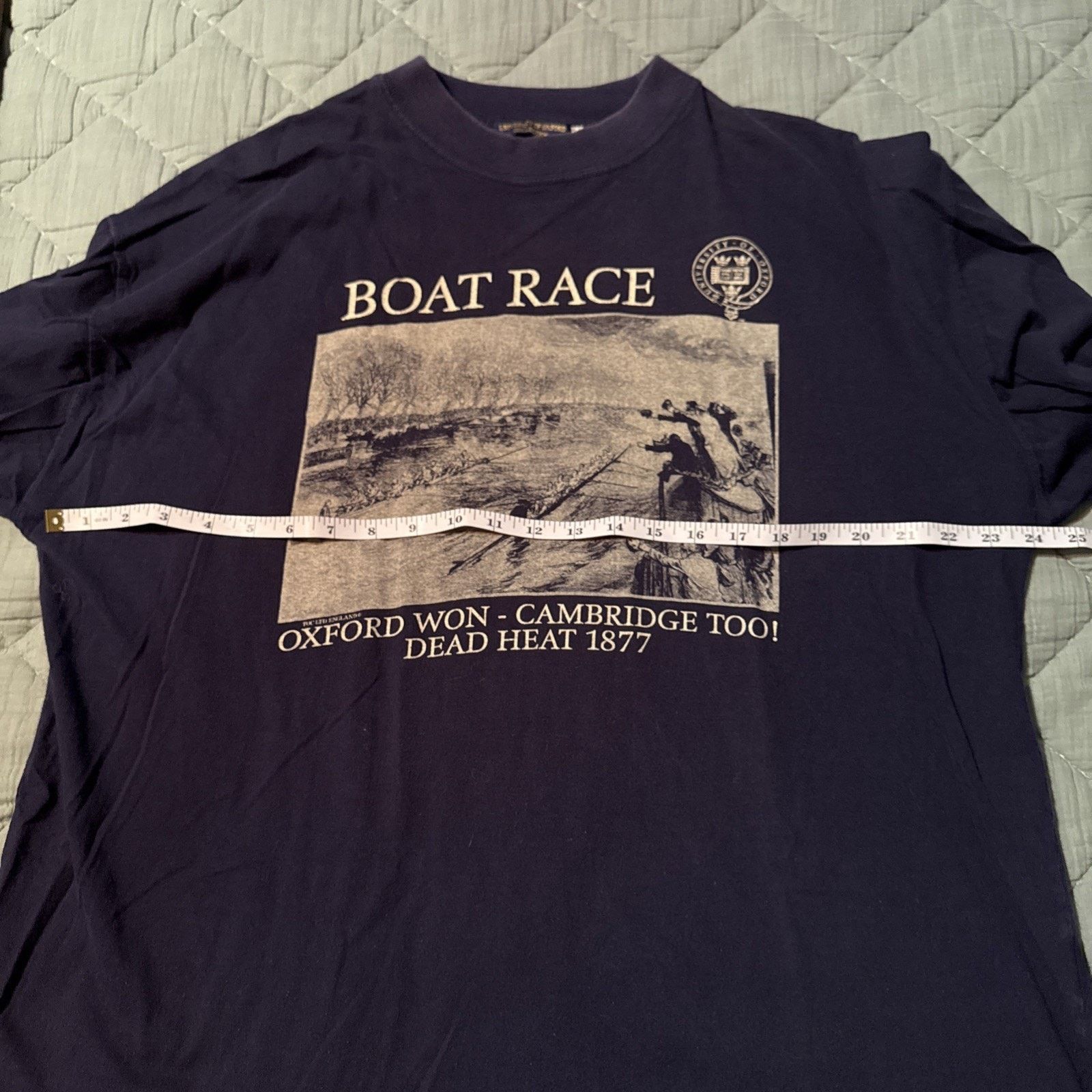 Other Vintage Rowing Lot of 2 Tee Shirts Single Stitch Sz XL & XXL Size US XL / EU 56 / 4 - 14 Thumbnail