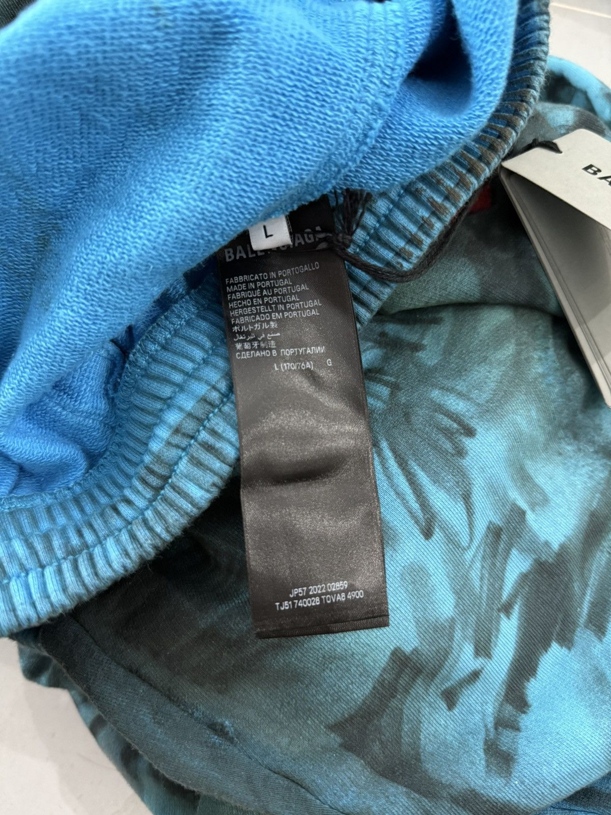 Balenciaga Balenciaga SS23 Blue Skater Graffiti Sweatpants Sz.L Size US 36 / EU 52 - 8 Thumbnail