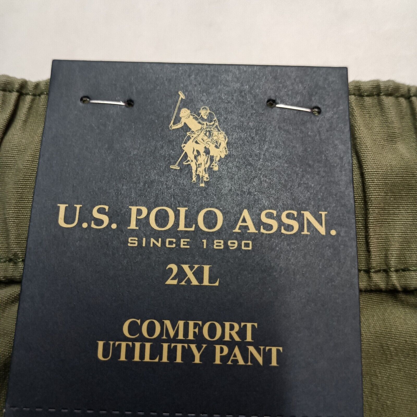U.S. Polo Assn. US Polo Assn Comfort Utility Pants Men's 2XL Green Stretch Size US 40 / EU 56 - 9 Thumbnail
