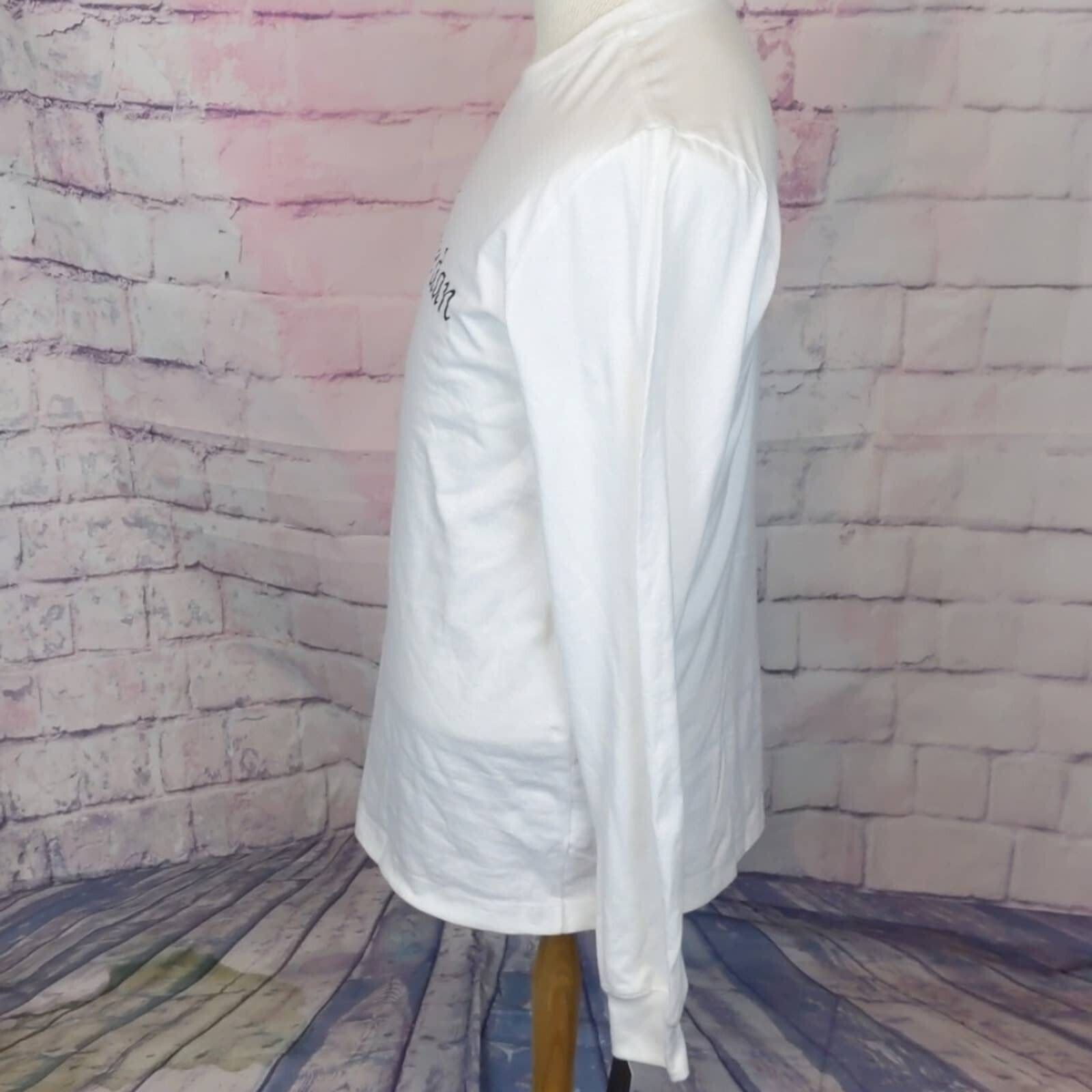 Jordan Brand Jordan white tee long sleeve shirt Size US M / EU 48-50 / 2 - 2 Thumbnail