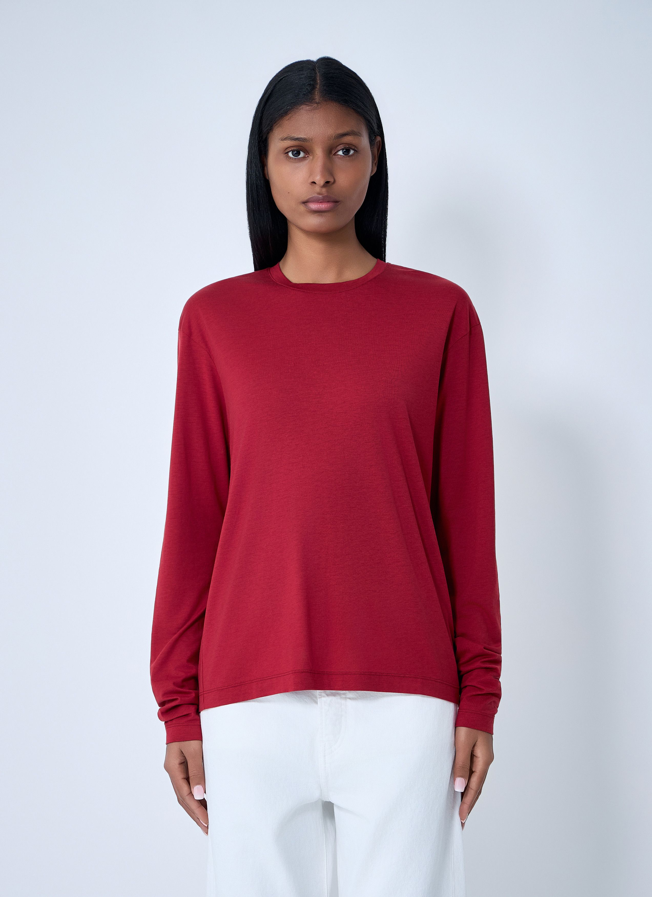 Toteme Classic Long-Sleeve Top Size L / US 10 / IT 46 - 1 Thumbnail