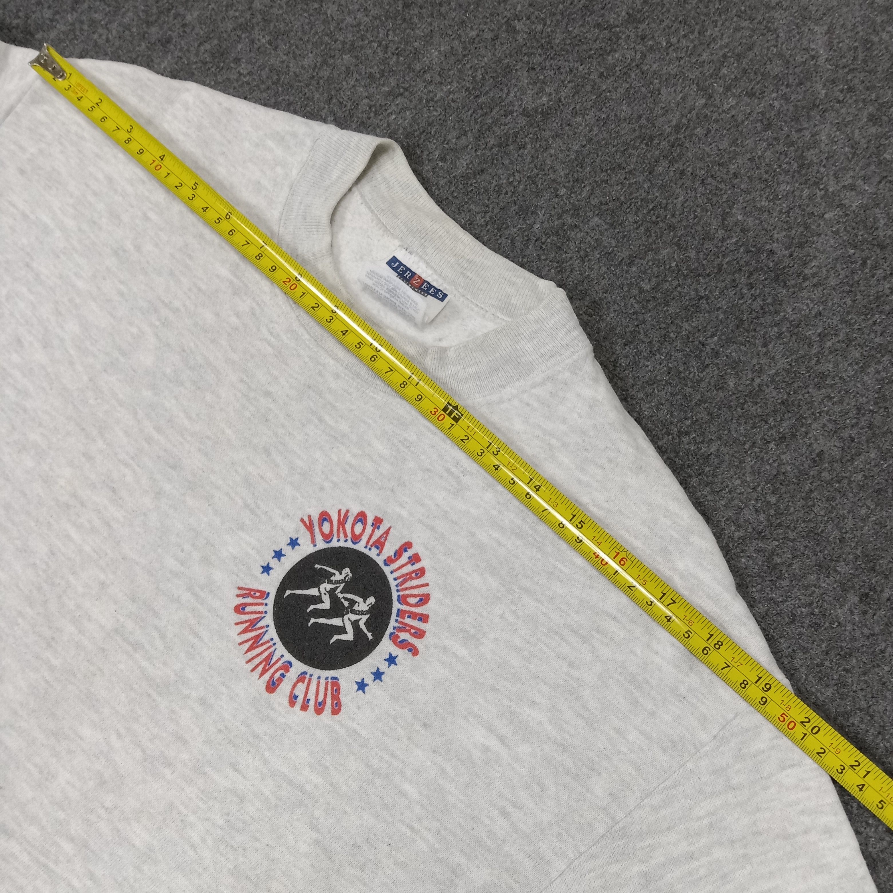 Vintage 90's Yokota Strides Frostbite Footrace Style Sweatshirts Size US S / EU 44-46 / 1 - 8 Thumbnail