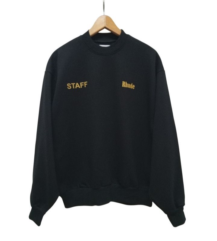 Rhude RHUDE FW24 “OUT OF RANGE” Paris Fashion Week Sweatshirt Size US S / EU 44-46 / 1 - 2 Thumbnail