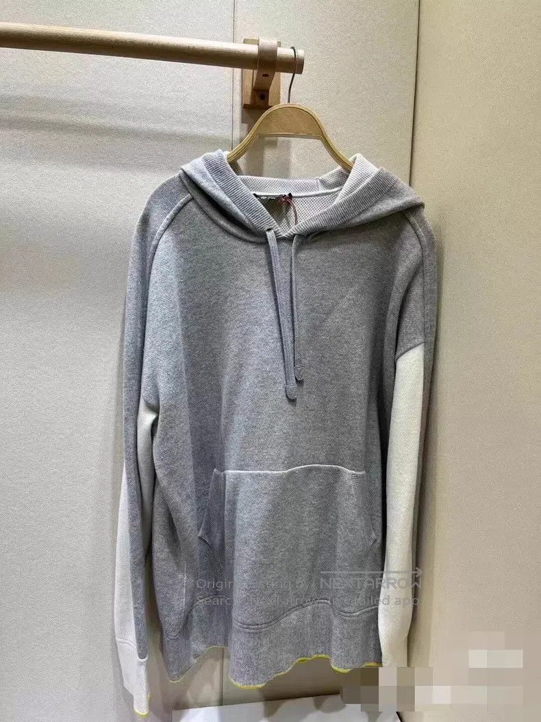 Loro Piana Loro Piana Color-Blocked Cashmere Hoodie Size XS / US 0-2 / IT 36-38 - 6 Thumbnail