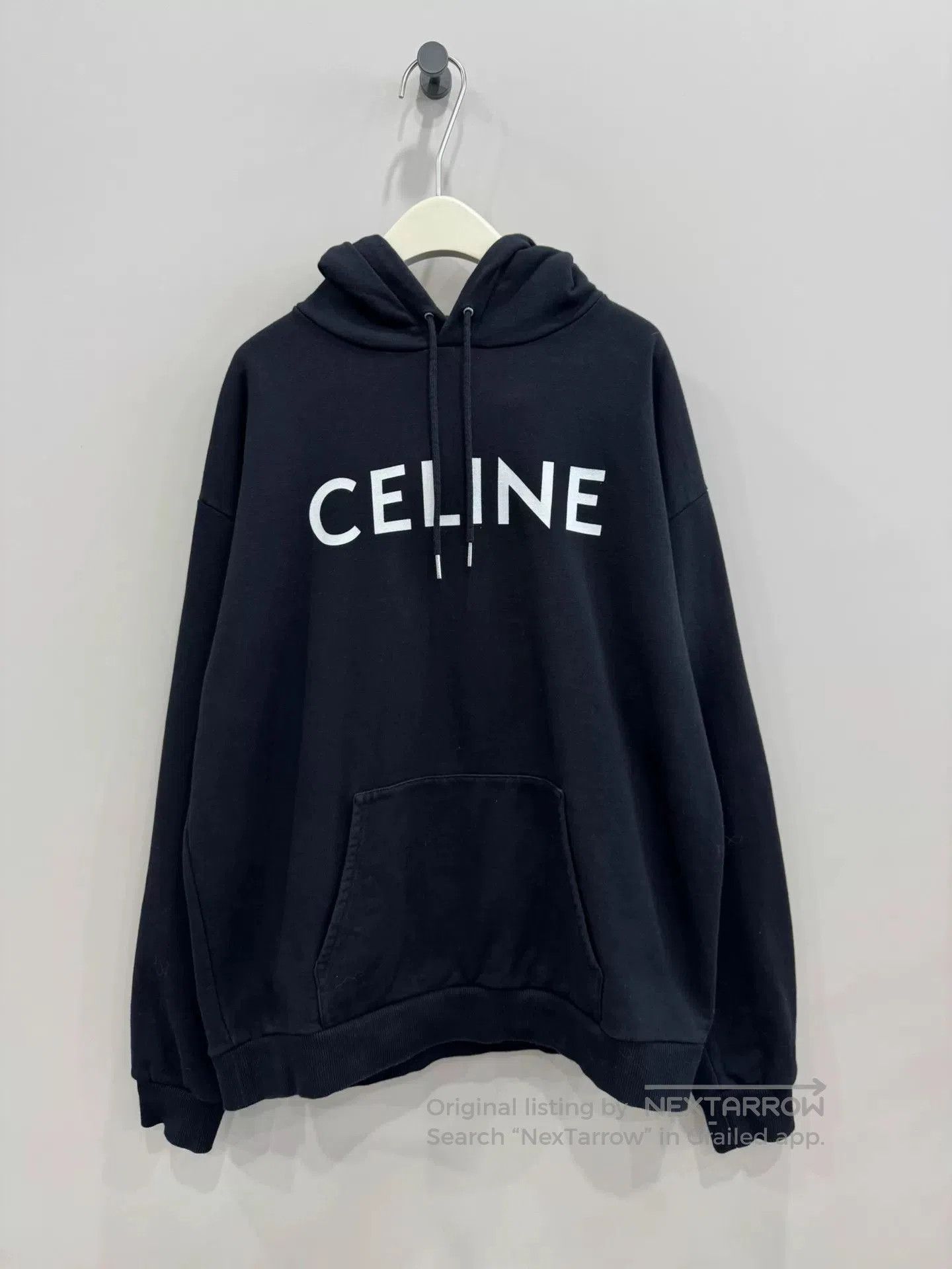 Celine celine black oversized hoodie XXL size. Size US XXL / EU 58 / 5 - 1 Thumbnail