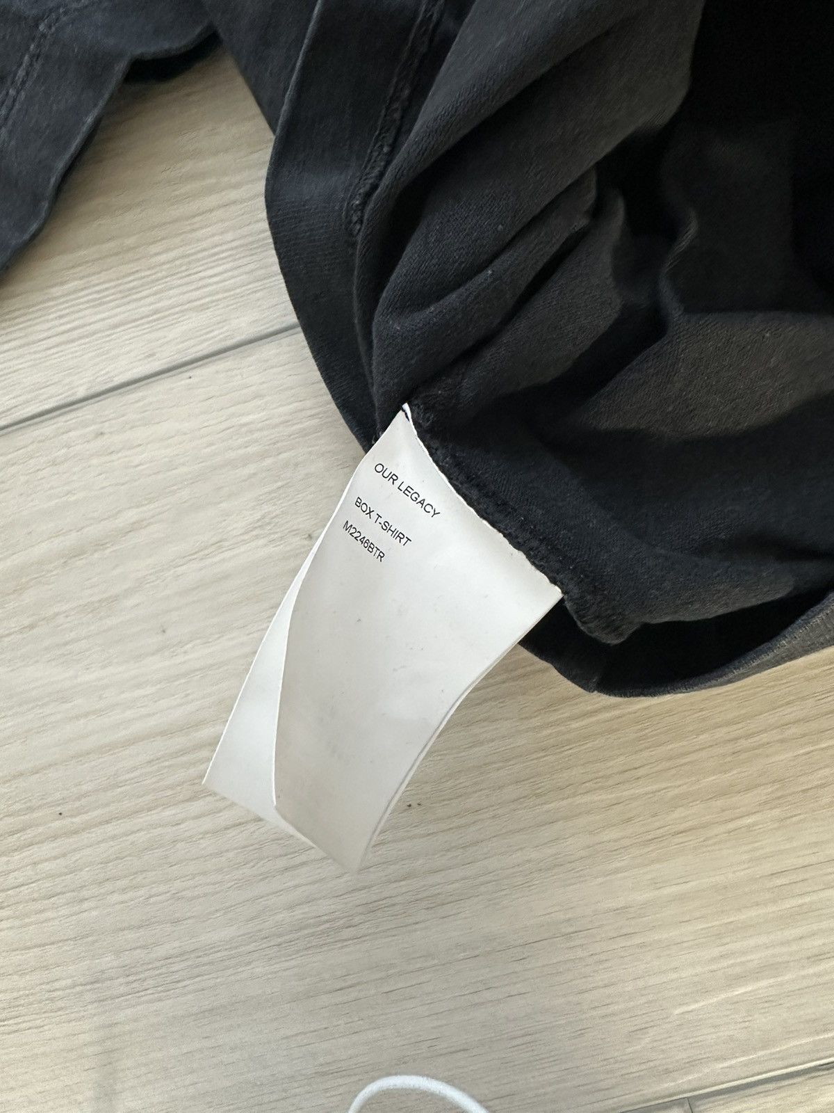 Our Legacy Our legacy ronja black box t shirt Size US S / EU 44-46 / 1 - 5 Thumbnail