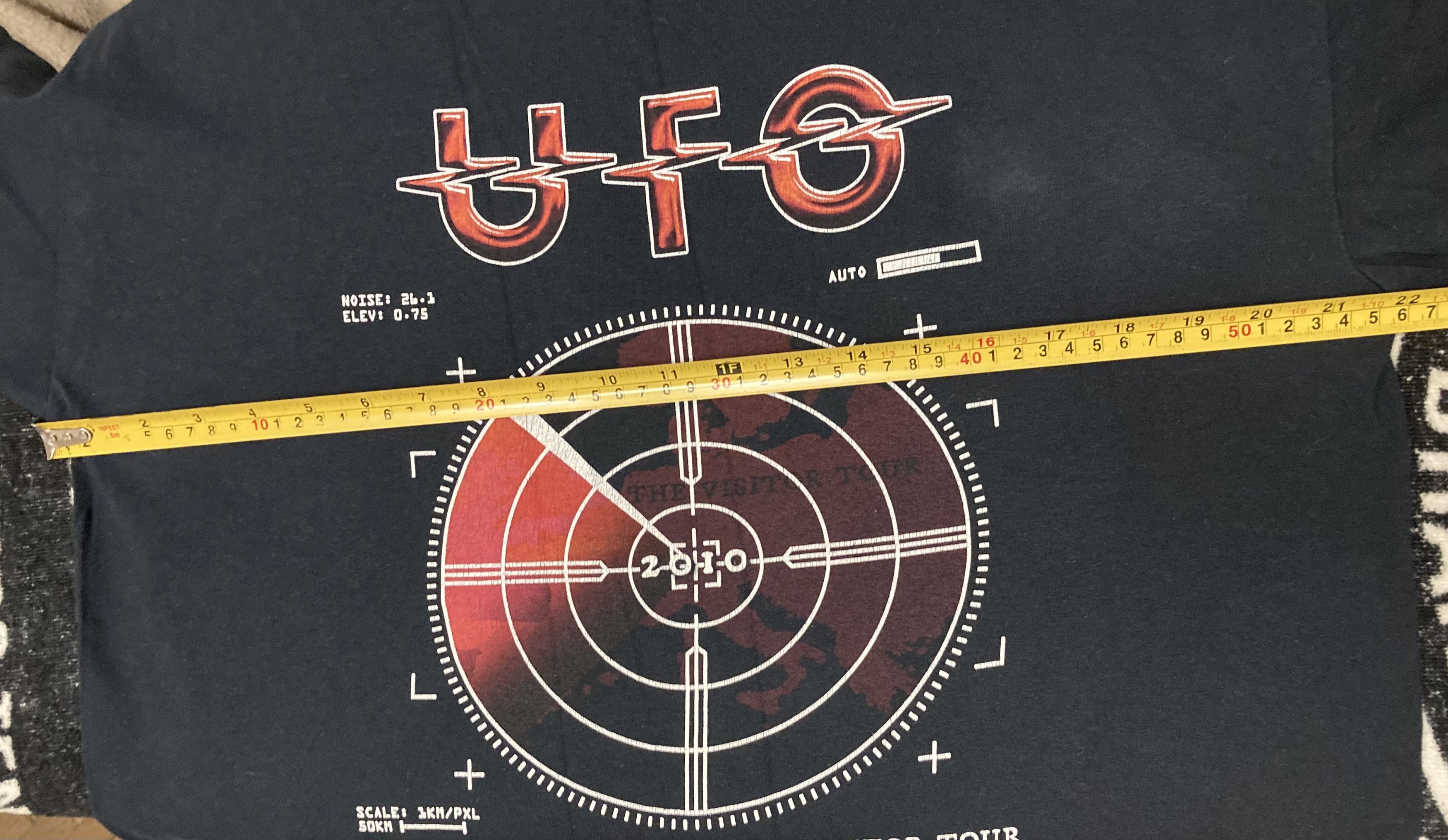 Band Tees × Vintage UFO The Visitor World Tour 2010 Progressive Rock Band Shirt Size US L / EU 52-54 / 3 - 6 Thumbnail