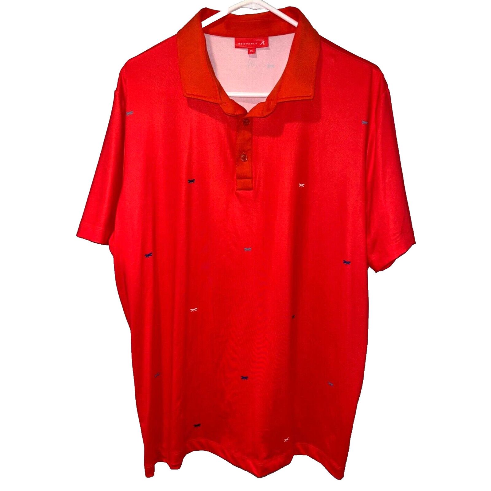 Other Redvanly Polo Shirt Men’s XL Red Performance Stretch Golf Size US XL / EU 56 / 4 - 3 Thumbnail
