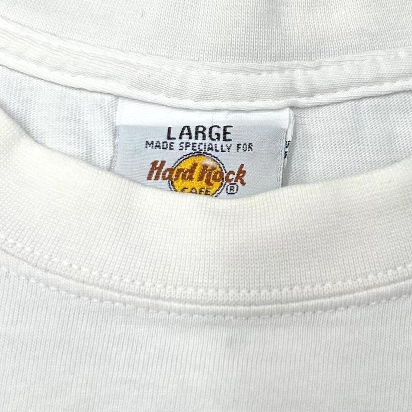 Hard Rock Cafe Vintage Hard Rock Cafe Orlando Souvenir Graphic White T-Shirt Large Size US L / EU 52-54 / 3 - 3 Thumbnail