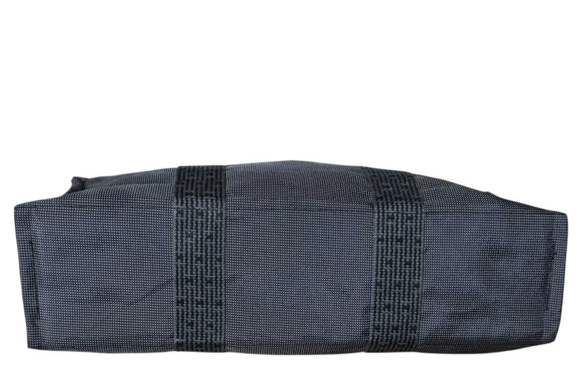 Hermes Hermes Herline Totes Bag Dark Gray Nylon Canvas Size ONE SIZE - 5 Thumbnail