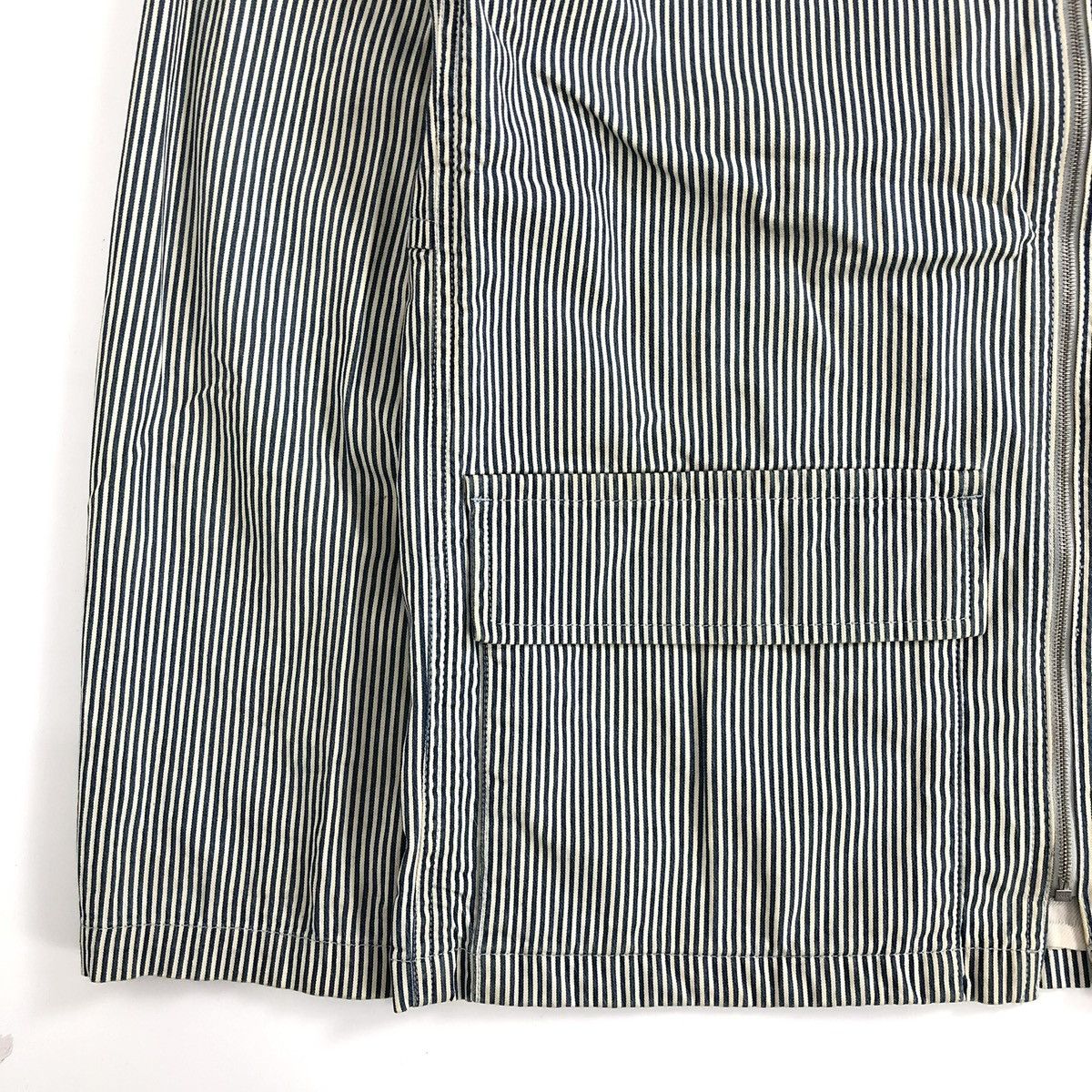 Vintage A.PC Paris Hickory Chore Denim Jacket Luxury
