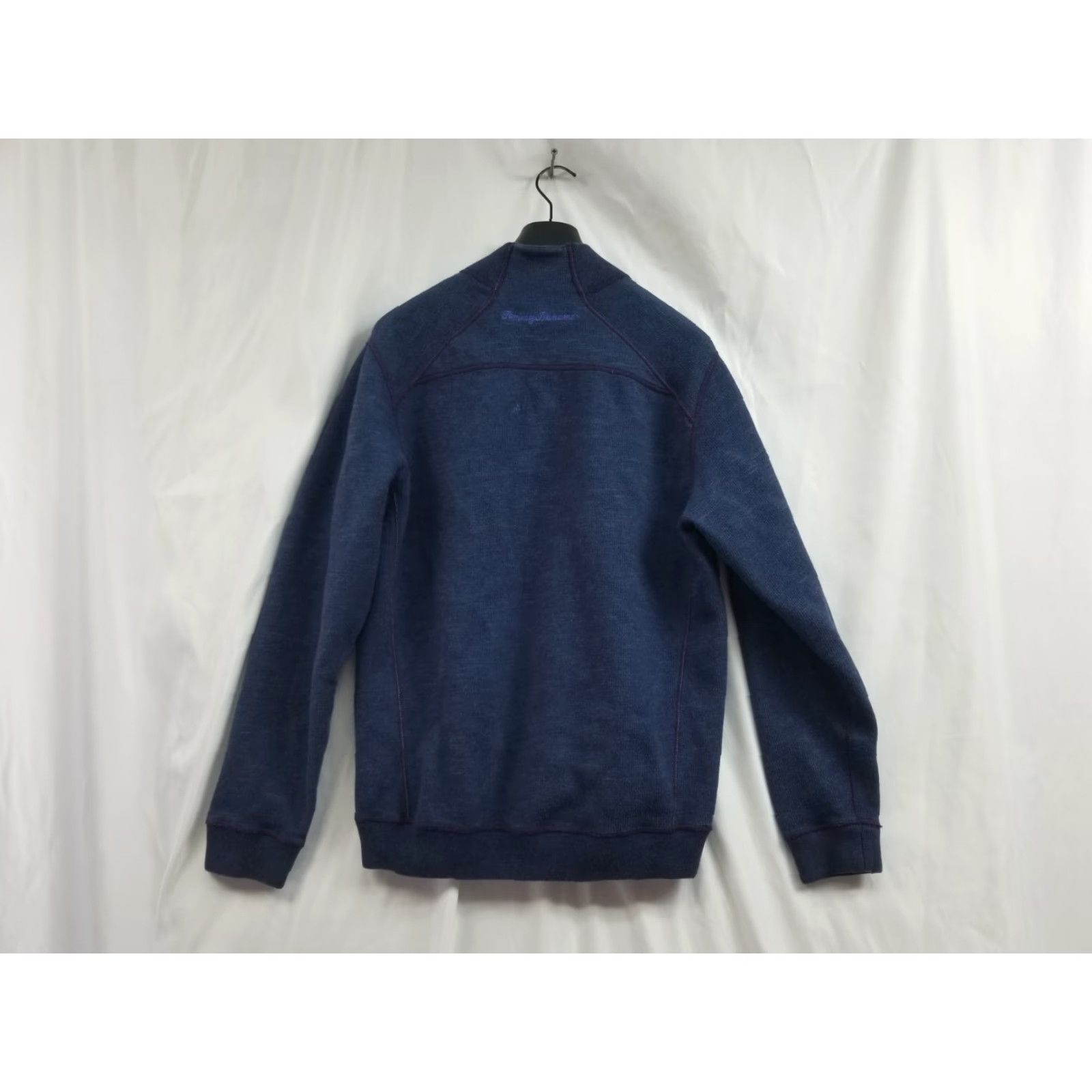 Tommy Bahama Tommy Bahama Sweater Mens 1/4 Zip Long Sleeve Pullover Blue L Size US L / EU 52-54 / 3 - 2 Thumbnail