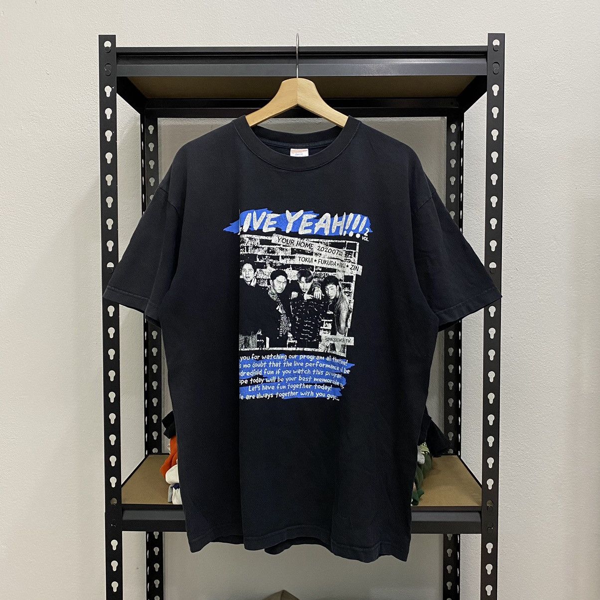 Band Tees × Vintage Vintage Live Yeah Your Home Japan Band Tshirt❗️ Size US XL / EU 56 / 4 - 1 Thumbnail