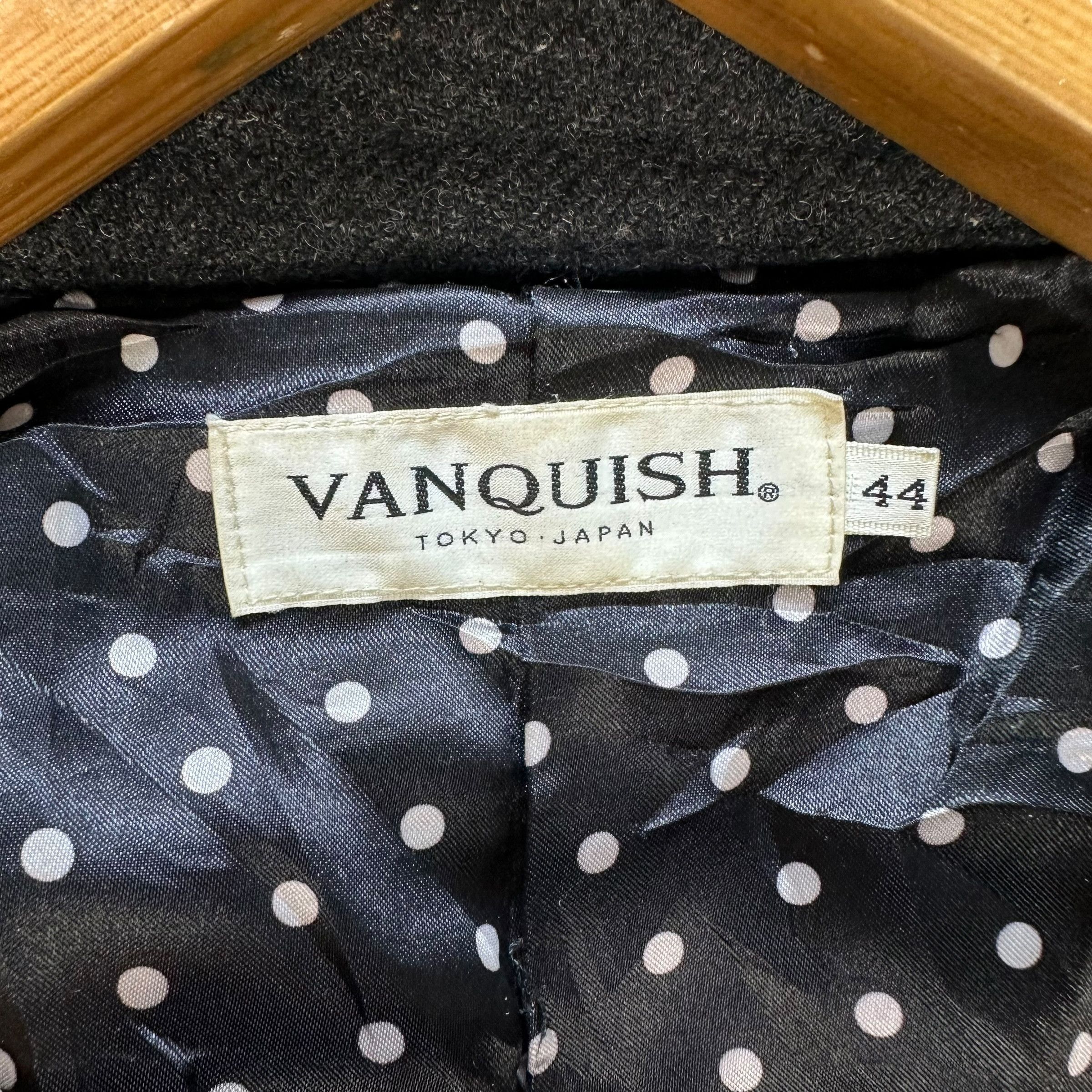 Vanquish VANQUISH Double Breasted Coat Wool Jacket #A64-1538 Size US S / EU 44-46 / 1 - 9 Thumbnail