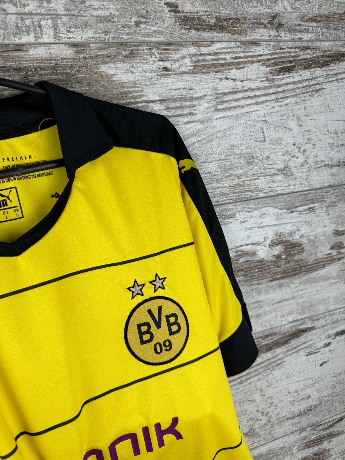 Puma Mens Vintage Puma Borussia Dortmund Aubameyang 17 T-Shirt Size US L / EU 52-54 / 3 - 4 Thumbnail