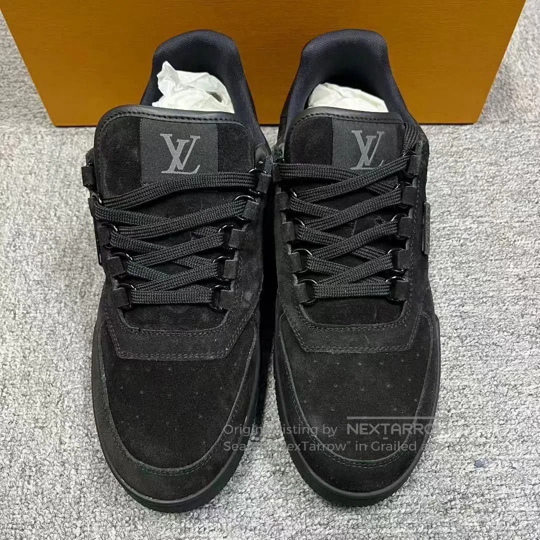 Louis Vuitton louis vuitton black low. Size US 7 / EU 40 - 3 Thumbnail