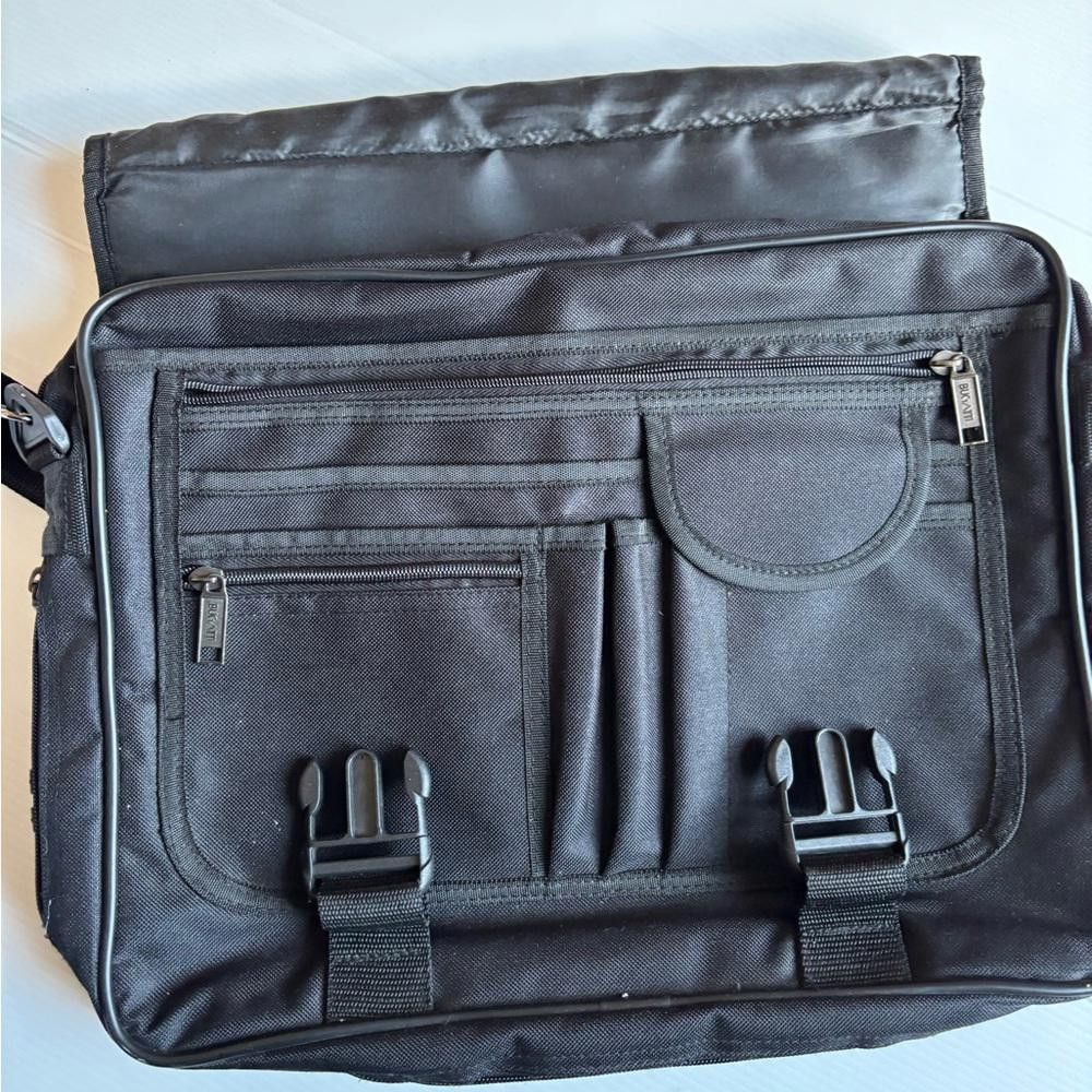 Bugatti Vintage Bugatti Black Briefcase Laptop Bag Size ONE SIZE - 3 Thumbnail
