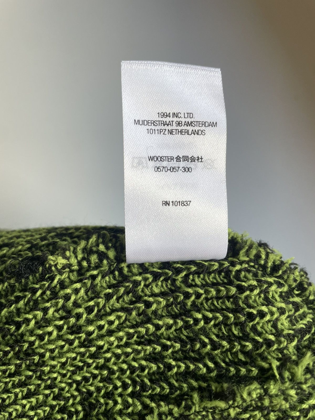 Supreme Twisted LOOSE GAUGE BEANIE Green Size ONE SIZE - 5 Thumbnail