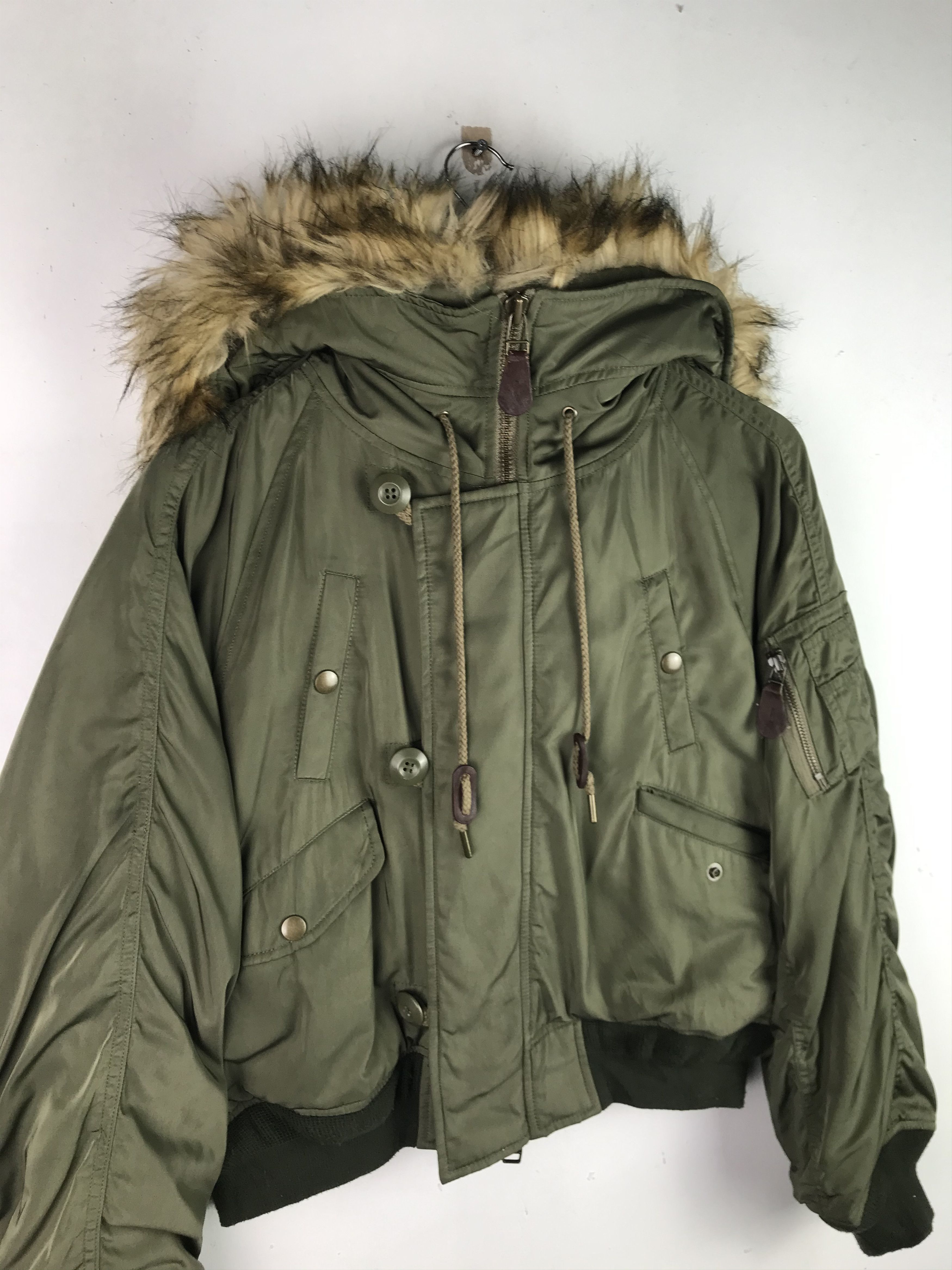 MOUSSY Vintage Moussy Mohair Bomber Jacket Size US M / EU 48-50 / 2 - 5 Thumbnail