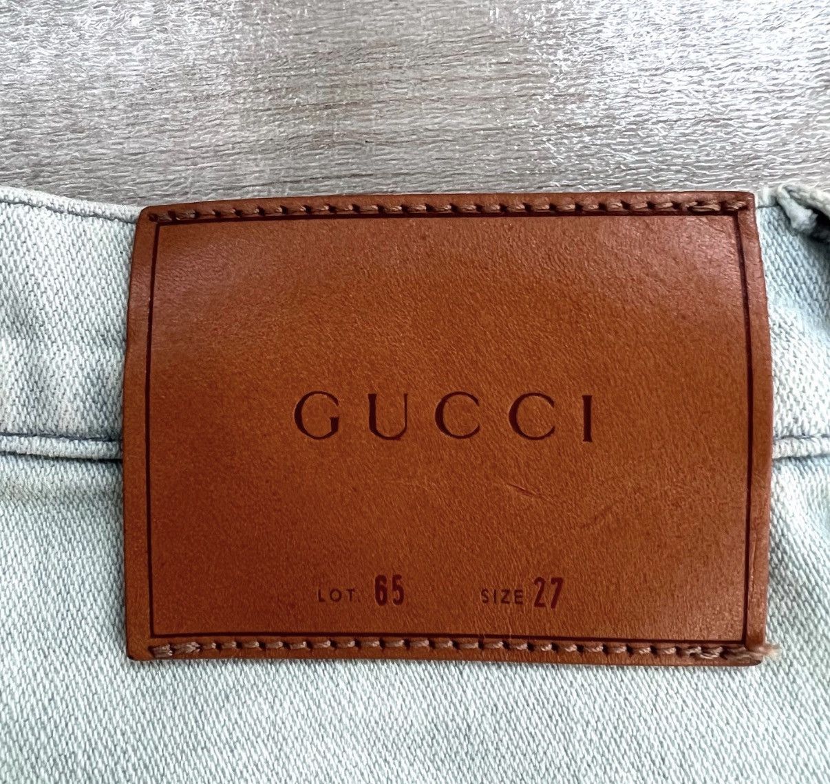 Gucci Gucci Heavy Duty Embroidered Floral Jeans K12 Size 27" / US 4 / IT 40 - 5 Thumbnail