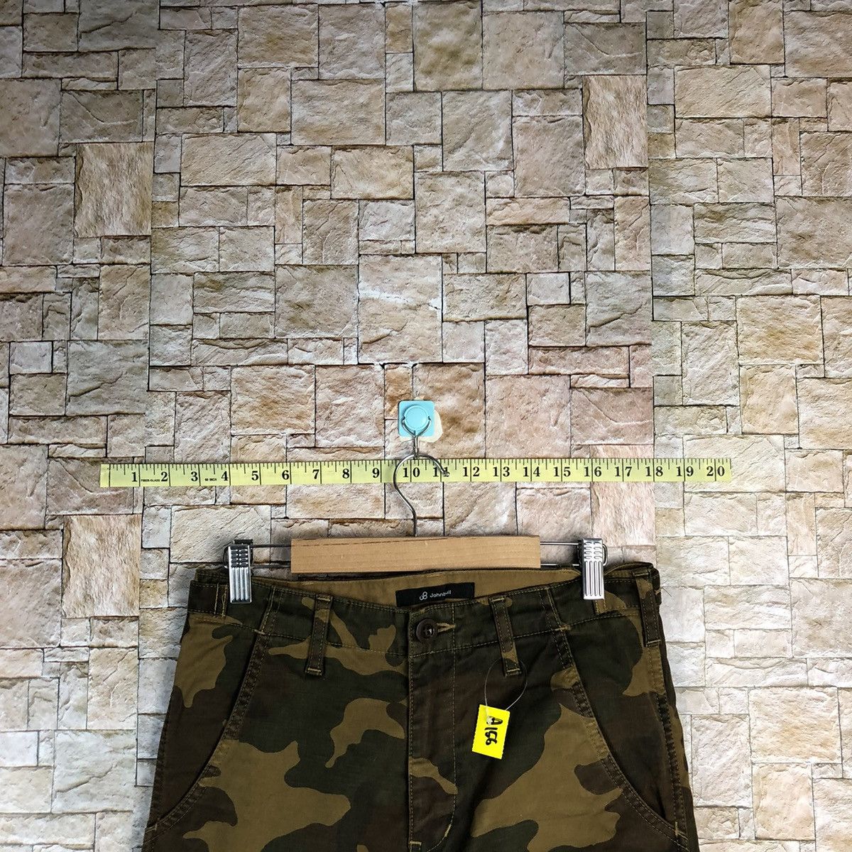 Johnbull John Bull Camo utility military japan Brown Pants #A156 Size US 28 / EU 44 - 4 Thumbnail