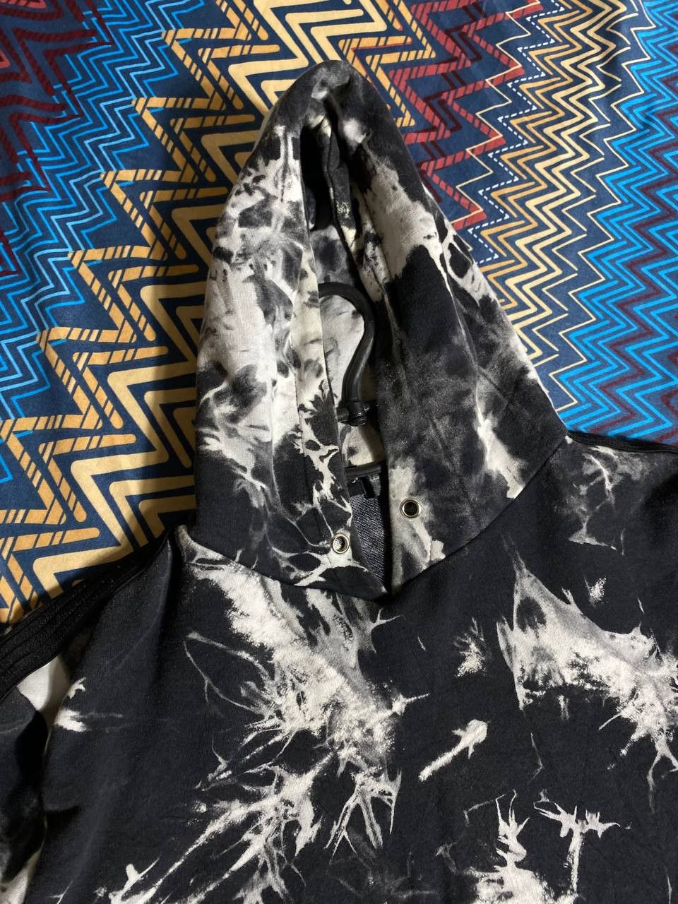 Designer × Maniere De Vior Manire De Voir Black Hoodie Hooded Size US M / EU 48-50 / 2 - 17 Thumbnail