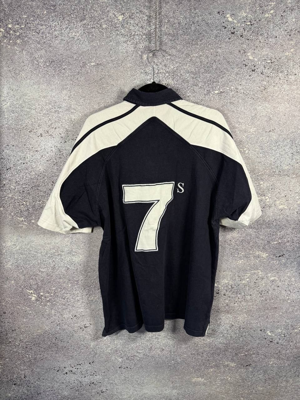 Vintage Matchworn Vintage Scotland Dubai Rugby #7 Jersey Large Size US L / EU 52-54 / 3 - 2 Thumbnail