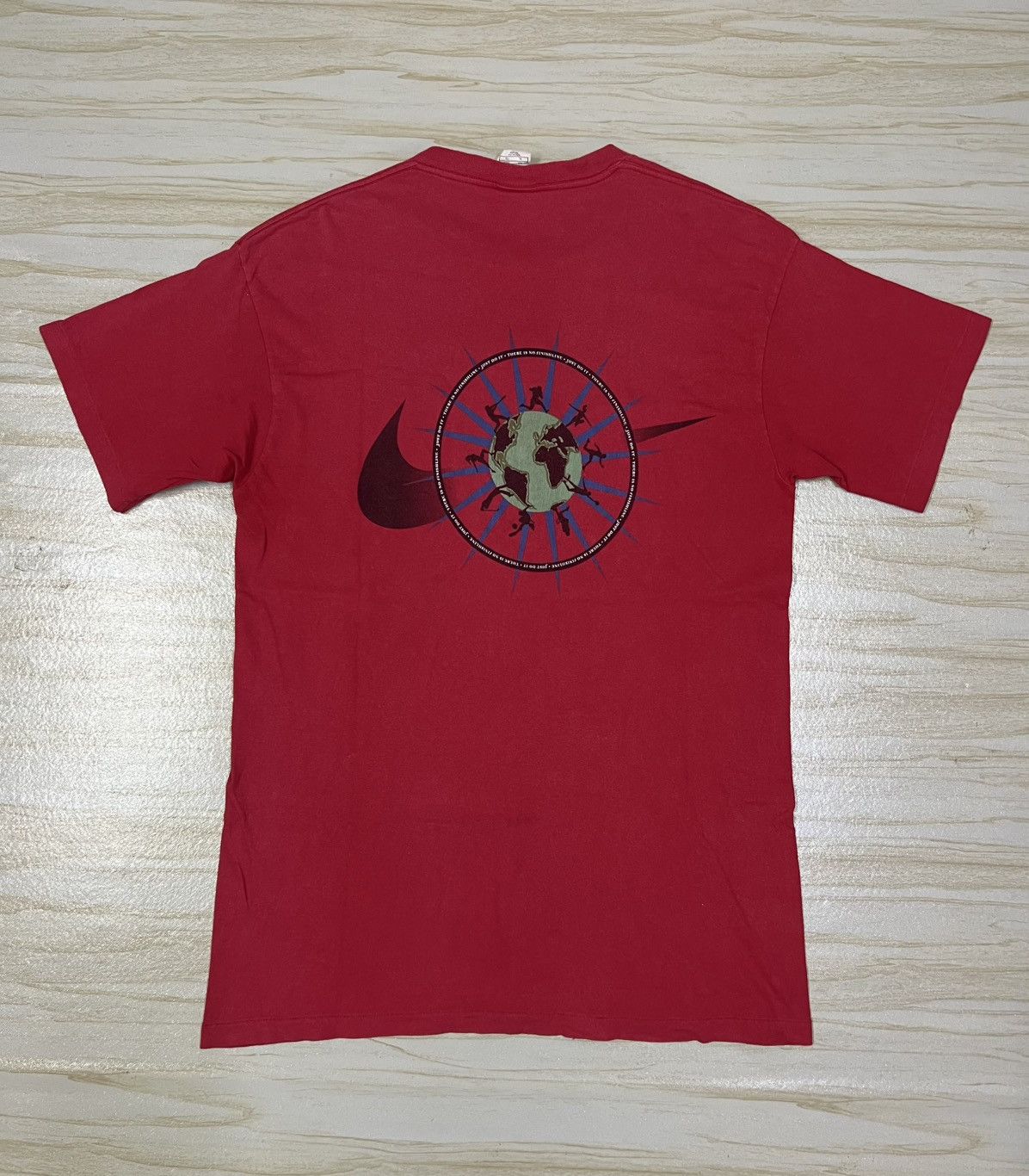 90s Nike There Is No Finish Line Just Do It Vintage T-shirt