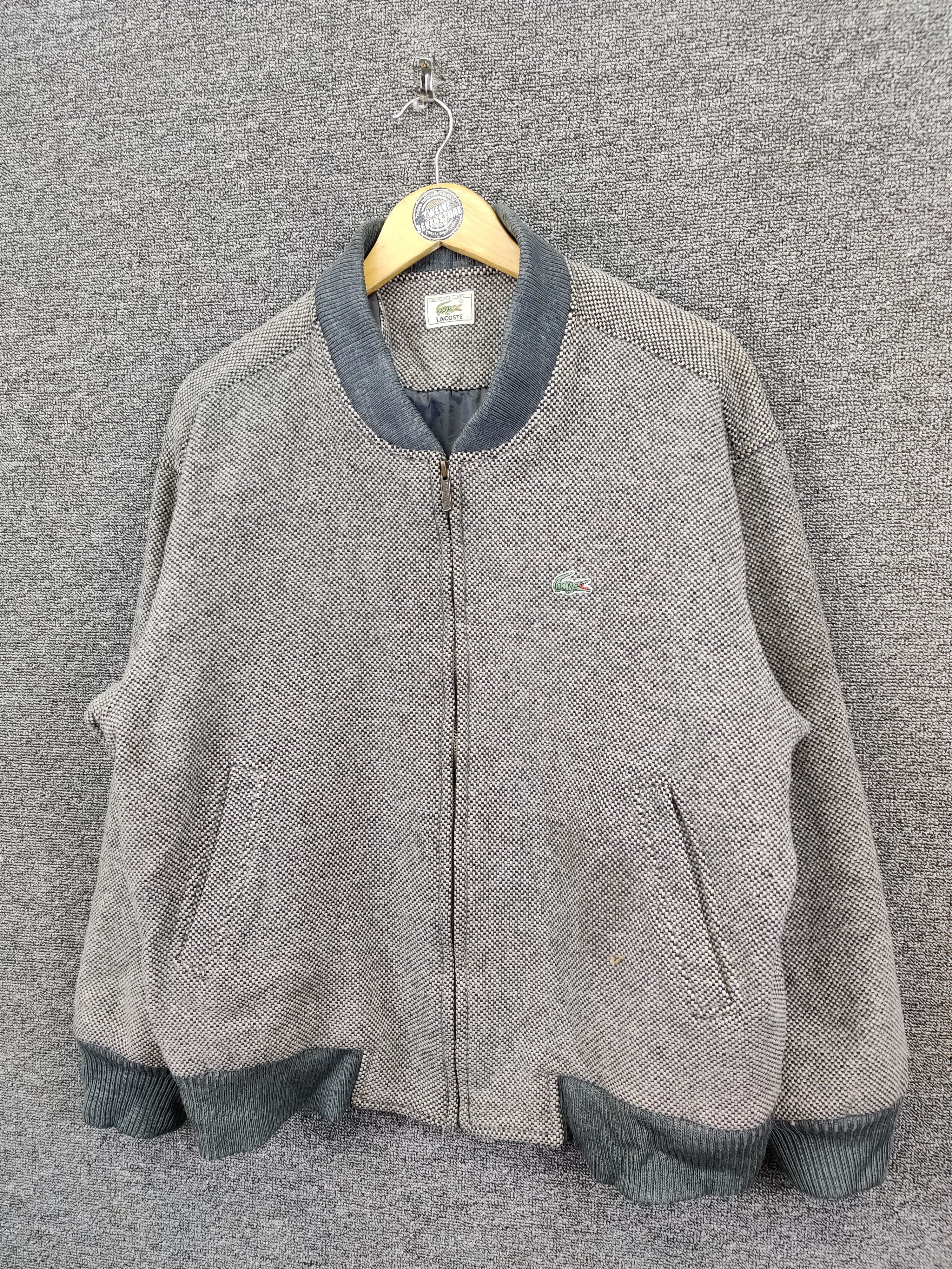 Lacoste Vintage Lacoste Logo Bomber Jacket Size US M / EU 48-50 / 2 - 2 Thumbnail