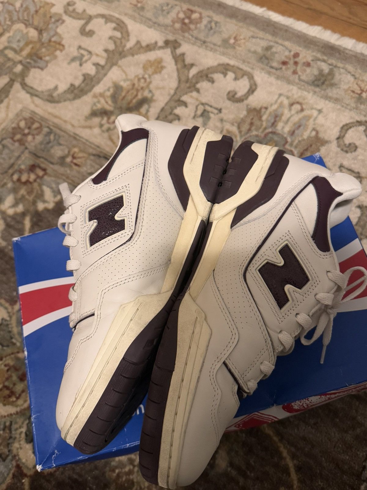 Aime Leon Dore × New Balance ALD x NB 550 “Purple” Size US 10.5 / EU 43-44 - 5 Thumbnail