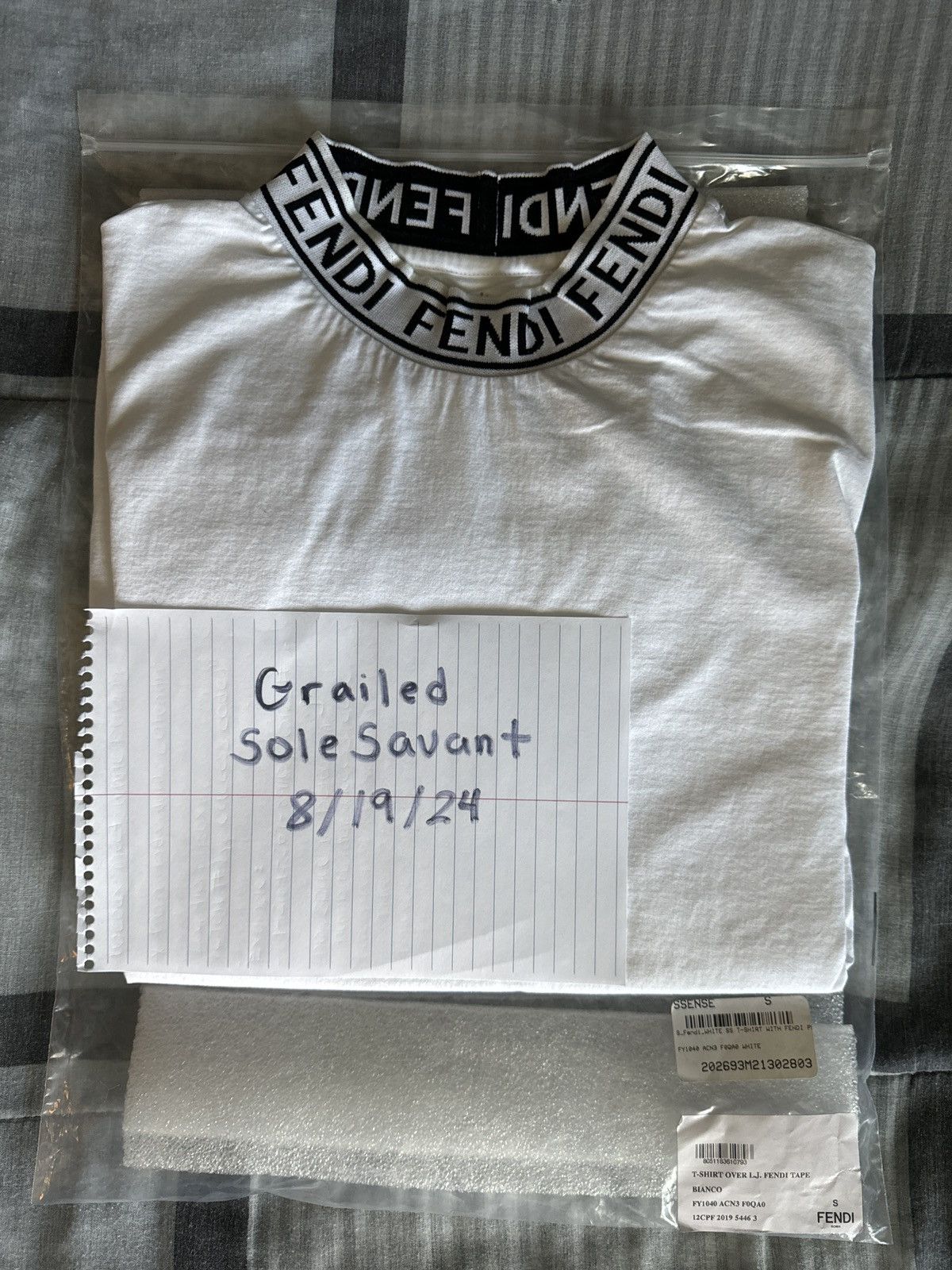 Fendi Fendi Shirt Size US S / EU 44-46 / 1 - 2 Thumbnail