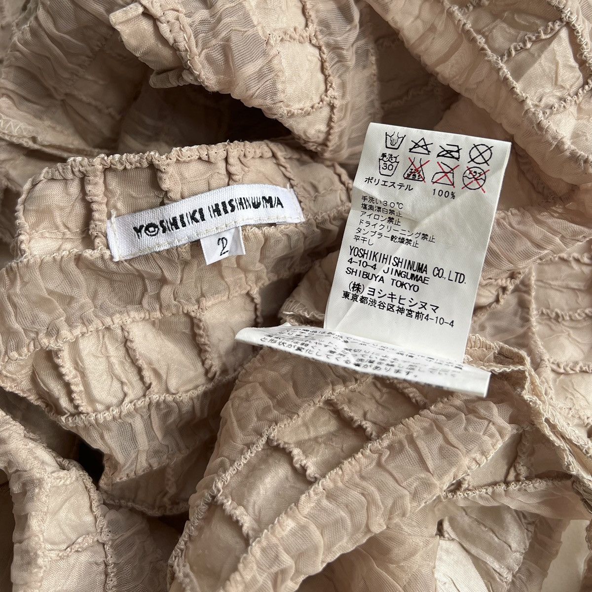 Issey Miyake × Japanese Brand × Pleats Please Issey Miyake YOSHIKI HISHINUMA Intricate Pleats🇯🇵 Size M / US 6-8 / IT 42-44 - 8 Thumbnail