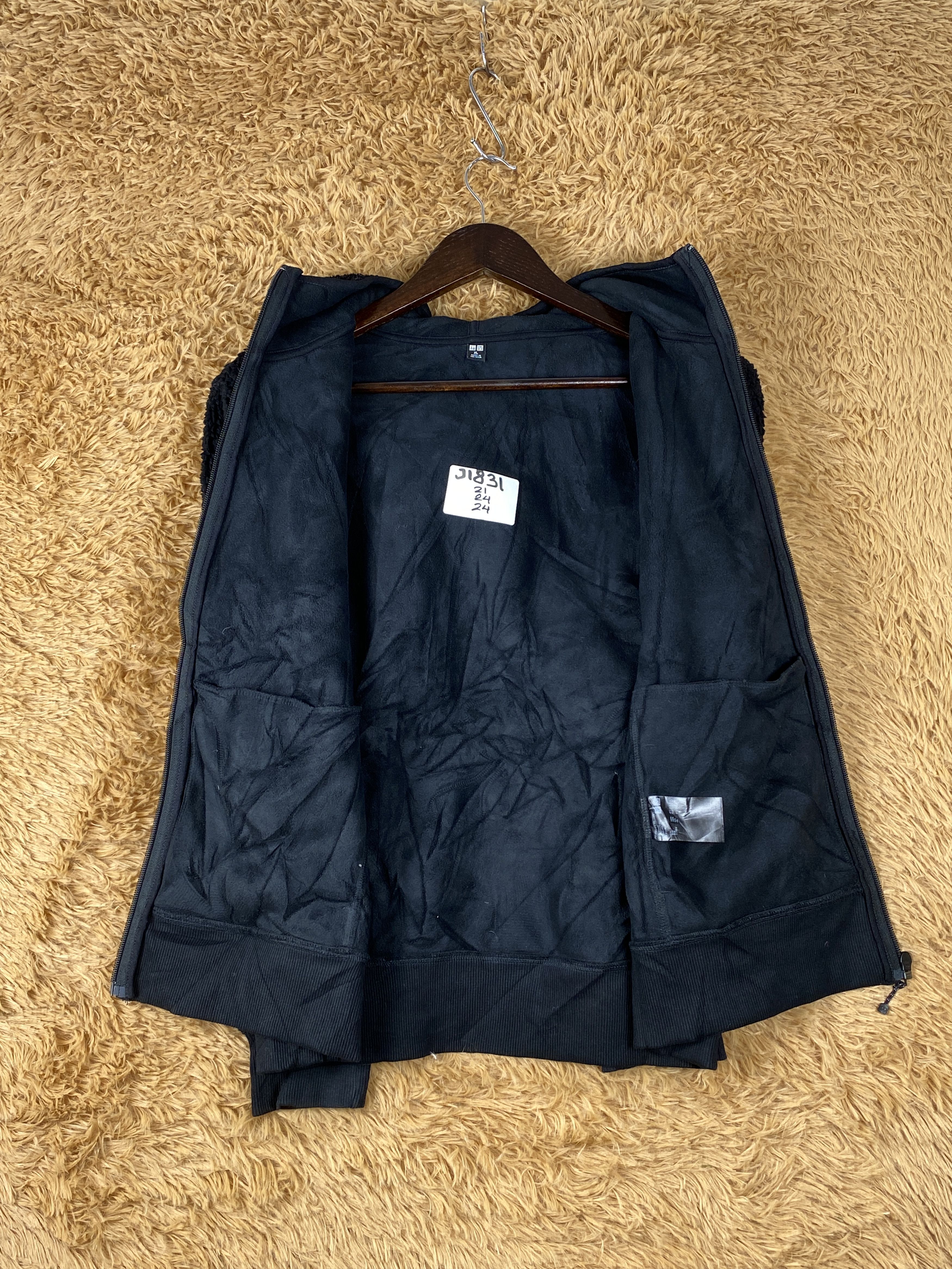 Uniqlo Vintage Uniqlo Hoodie Fleece Jacket J1864 Size US S / EU 44-46 / 1 - 6 Thumbnail