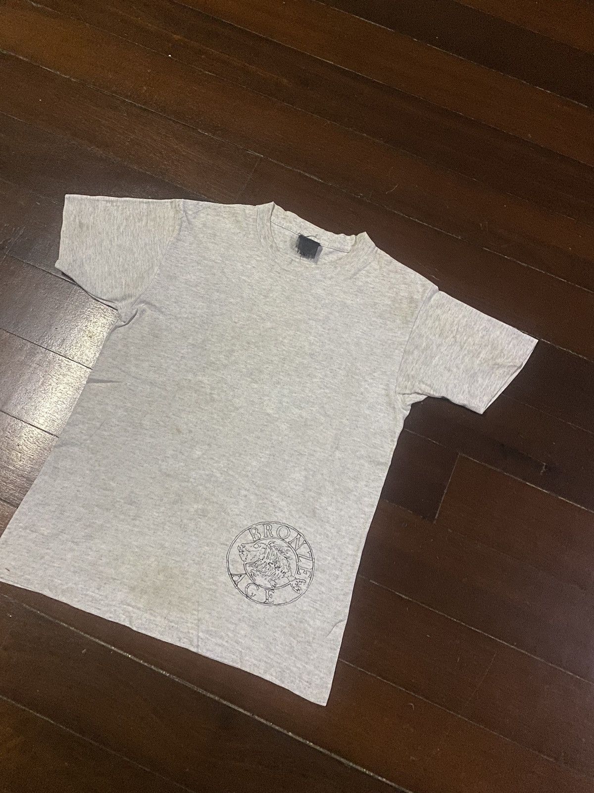 Hook-Ups × Powell Peralta × Vintage Vintage 90s Bronze Age Single Stitch Sun Faded Tee Size US L / EU 52-54 / 3 - 7 Thumbnail