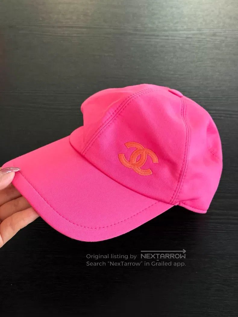 Chanel Chanel Pink rose pink baseball cap Size ONE SIZE - 2 Thumbnail