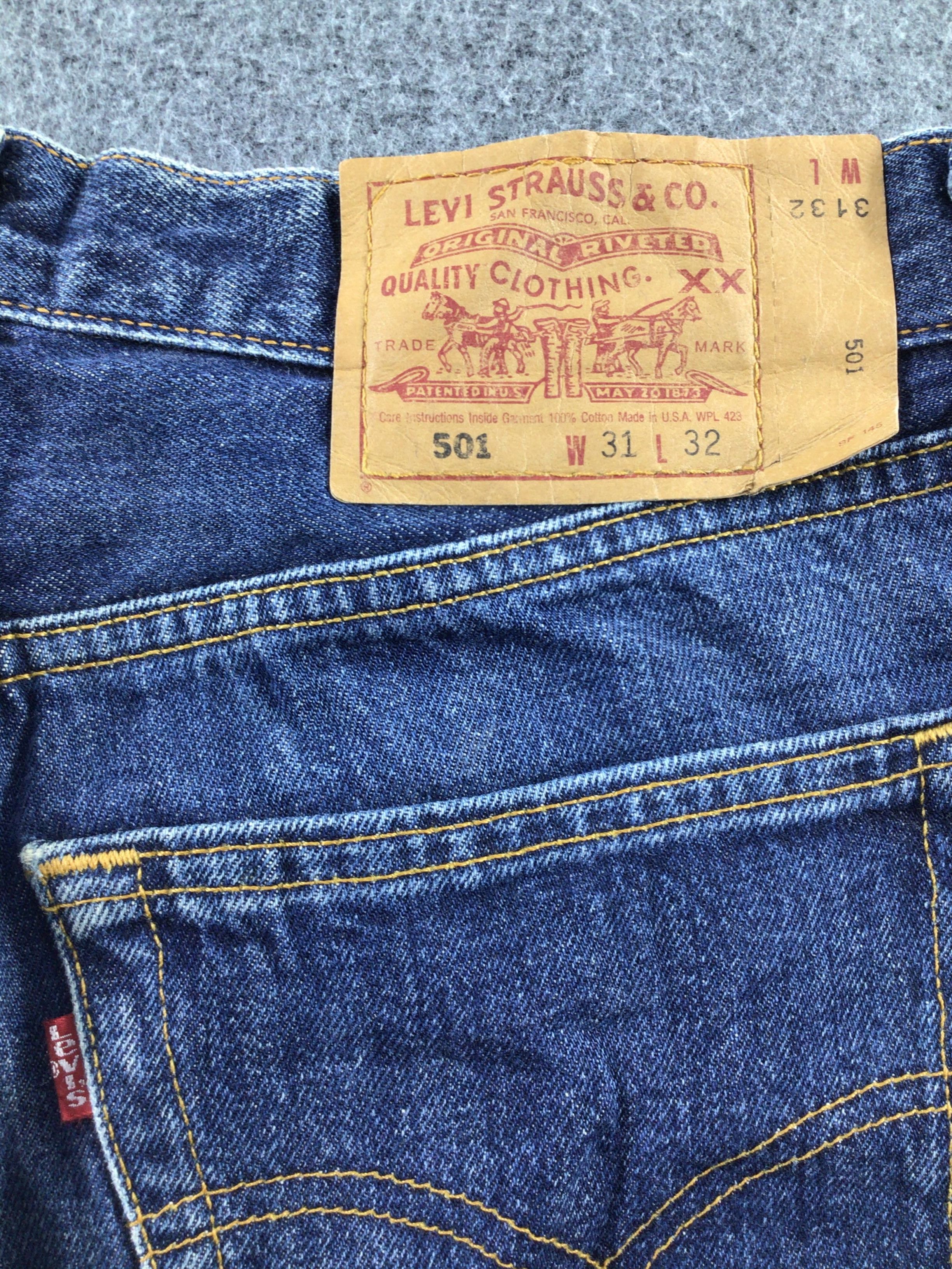 Levi's × Vintage Vintage 90s Levis 501 Jeans-JM429 Size US 31 - 5 Thumbnail