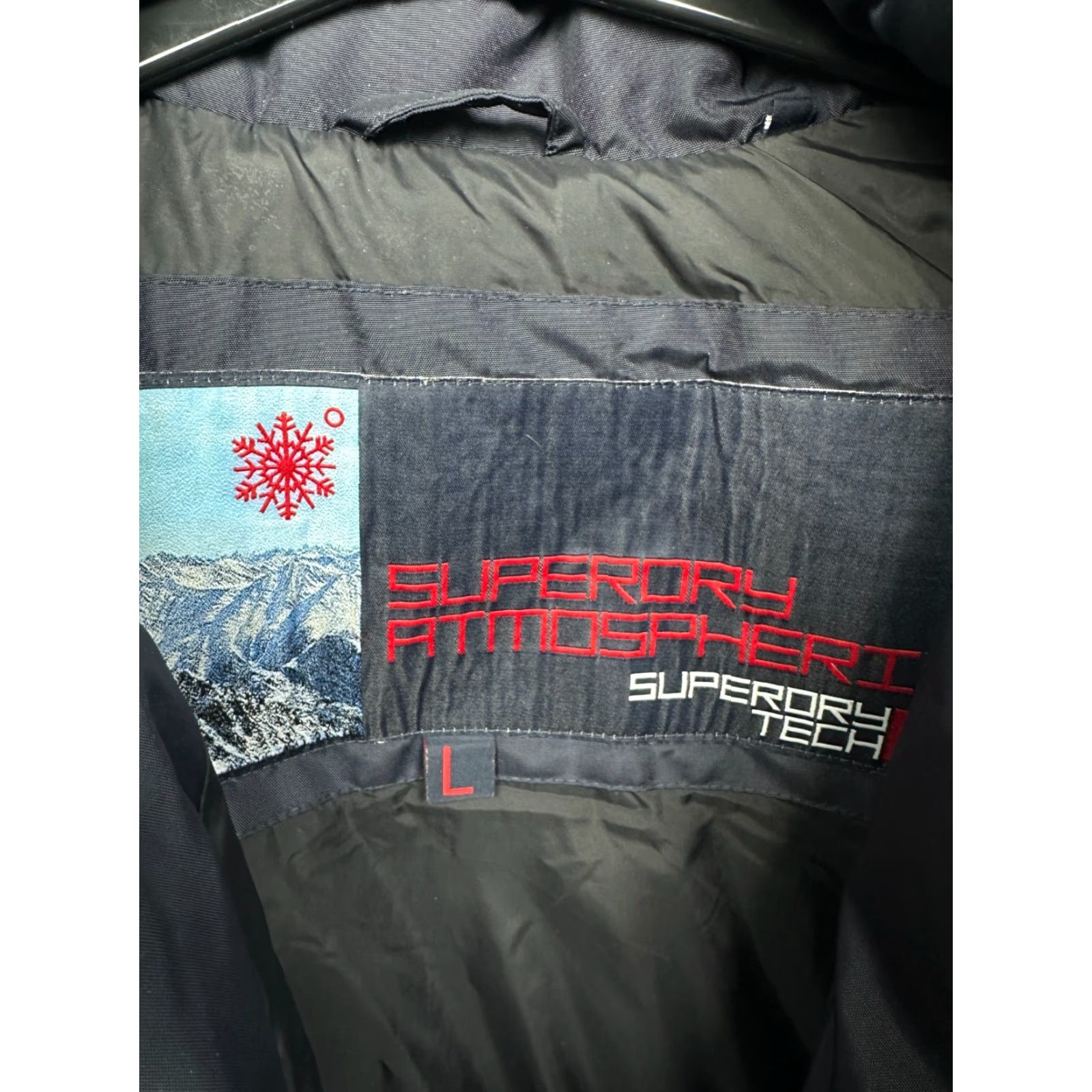 Superdry Superdry SubArctic Ski Puffer Parka Jacket L Women Blue Hooded Parka Wool? Nylon? Polyester? Size L / US 10 / IT 46 - 5 Thumbnail